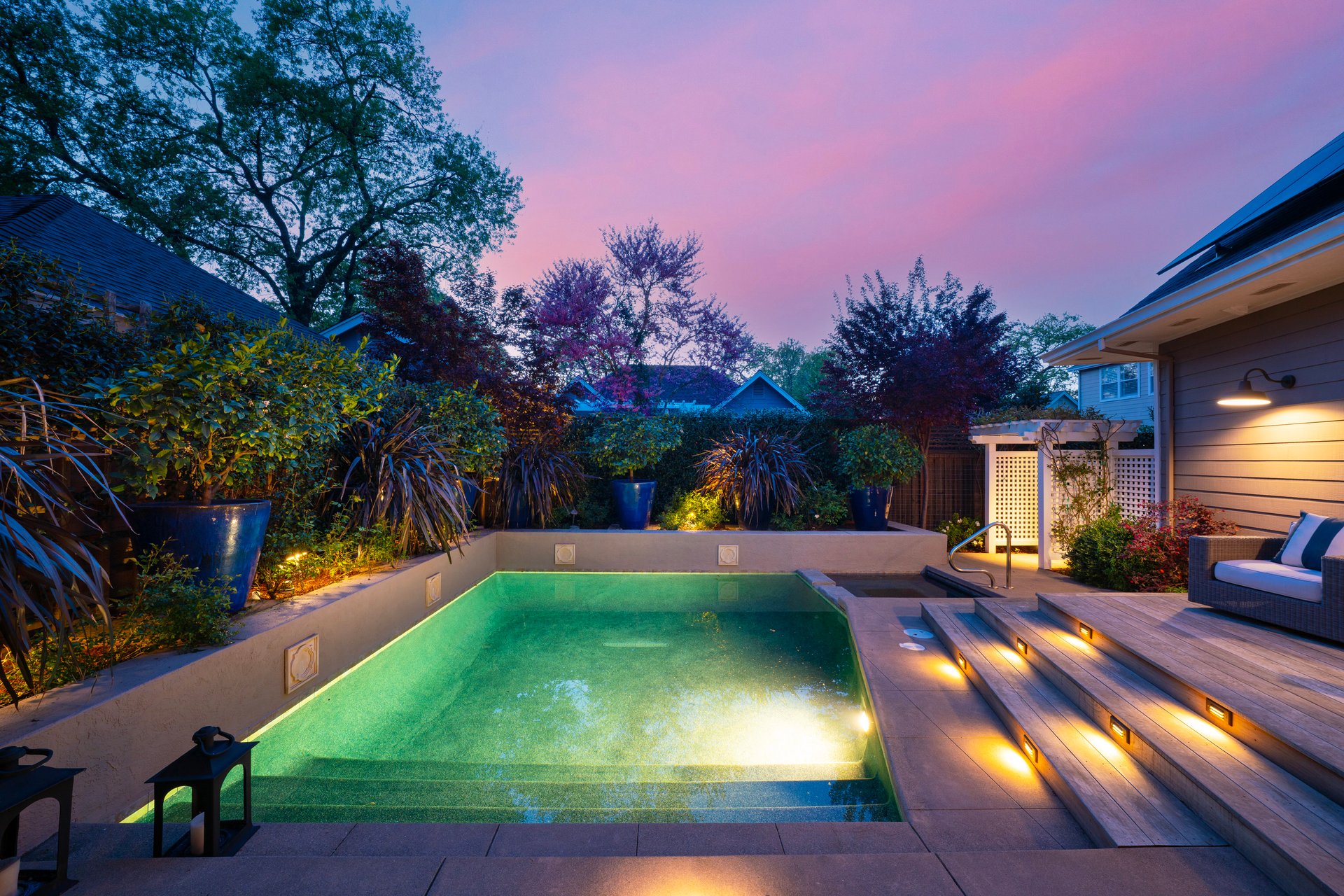 Wine Country Living with a Pool