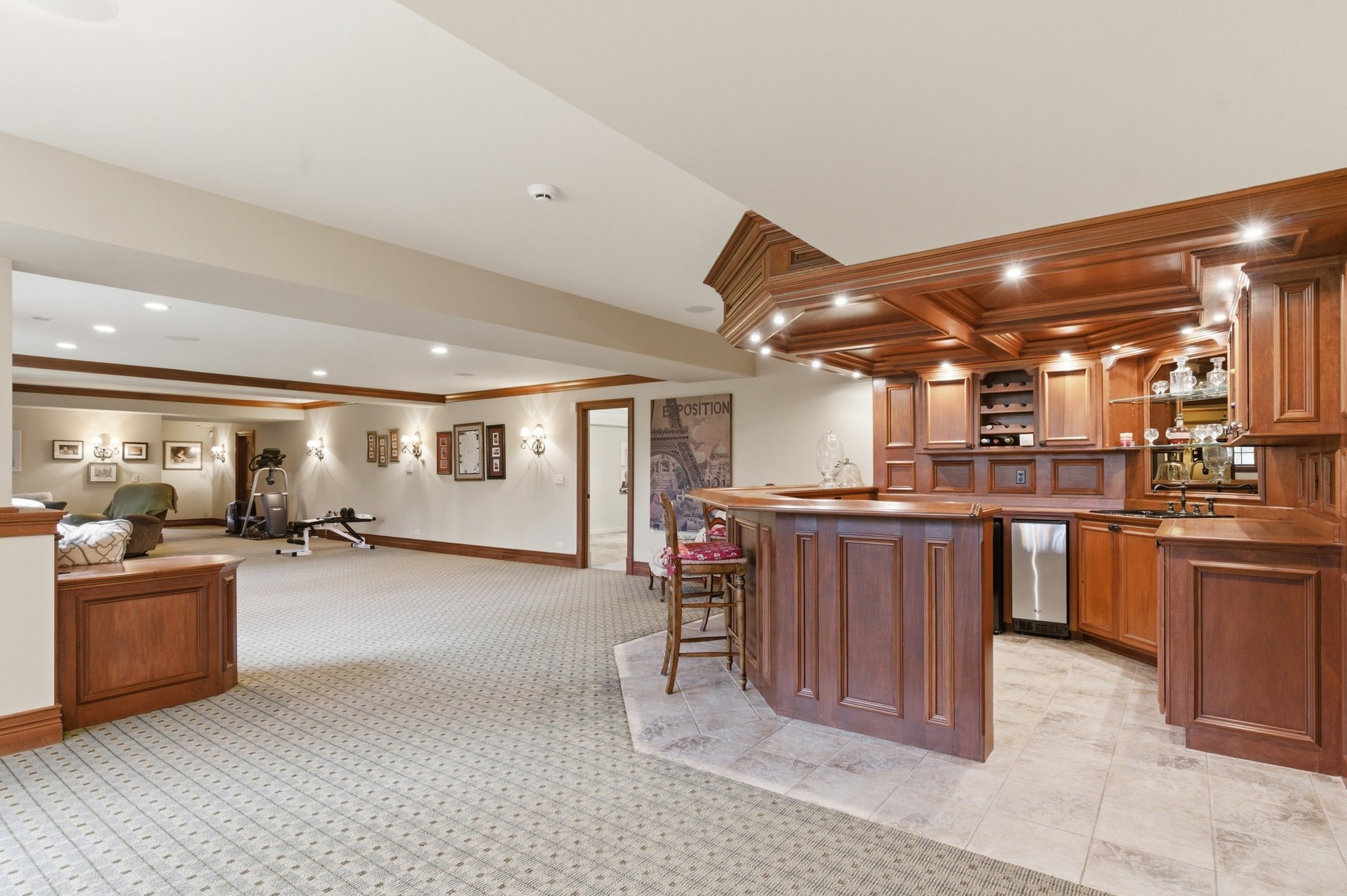 French Country Manor Home