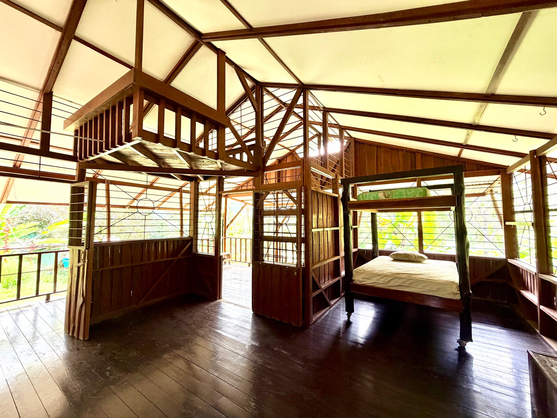 La Unión Road Investment Opportunity - 2.2 Acres with Existing Teak Cabin & River Access 