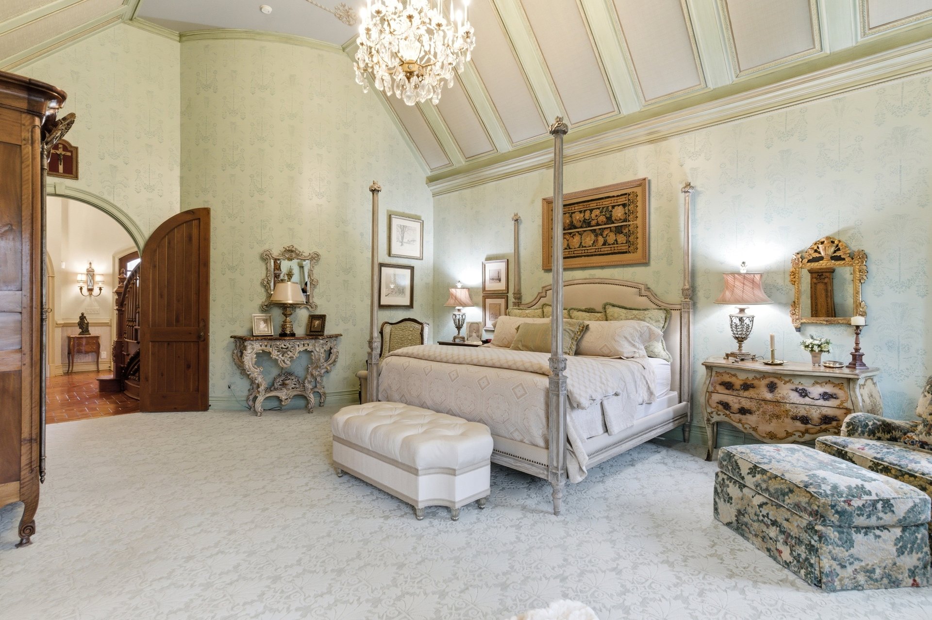 French Country Manor Home