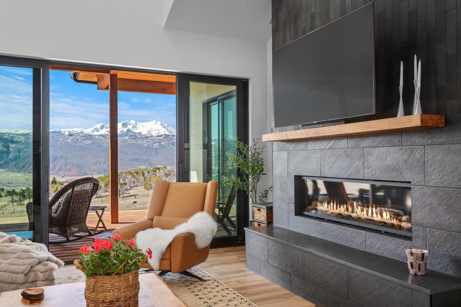 2024 Classic Contemporary Farmhouse with Staggering Mount Sopris Views