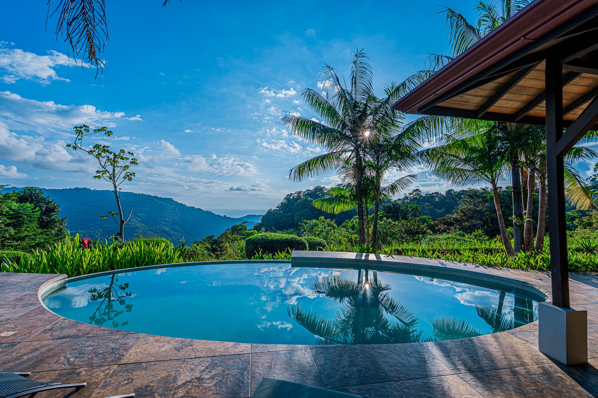 Sunset Ocean View Home on 2.6 Acres Platanillo