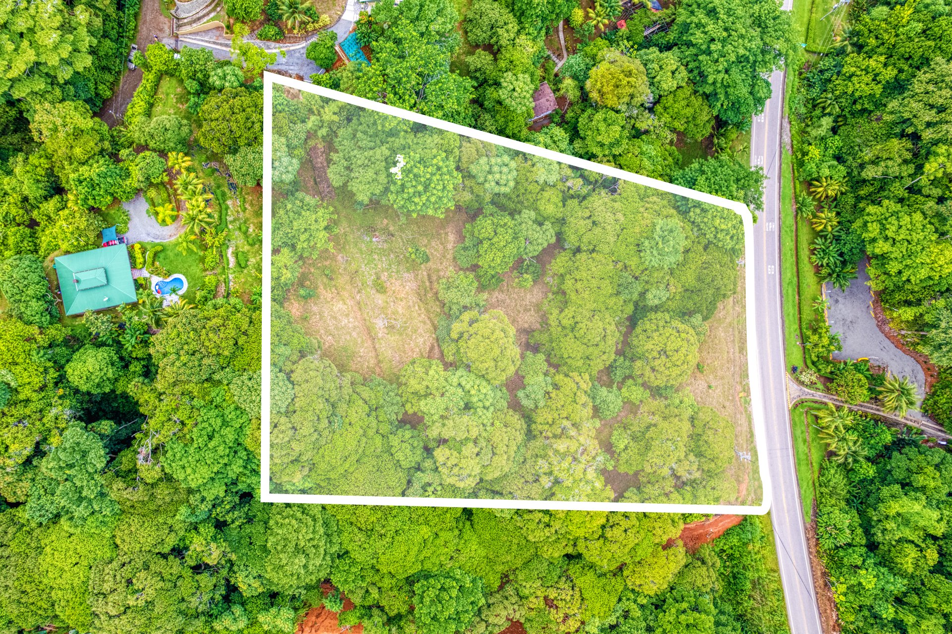 Highway Frontage Commercial & Residential Lot!! PRIME LOCATION! Ojochal