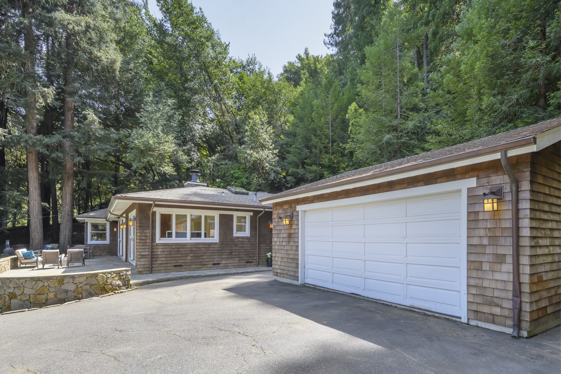 Enchanted Single-Level Haven Among the Redwoods