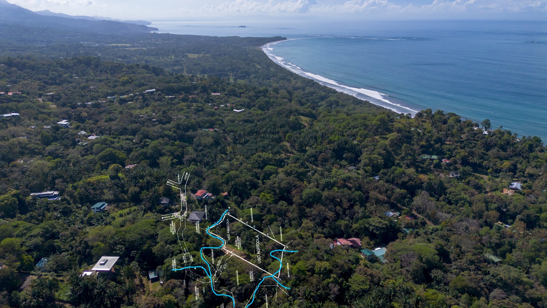 Surfers Paradise! Two Usable Lots for Building in Playa Hermosa Near Uvita!!