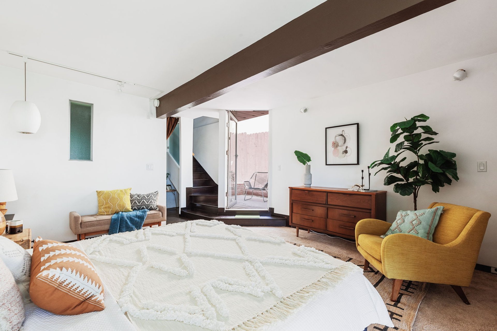 Magnificent Post and Beam Mid-Century Modern Duplex in Silverlake
