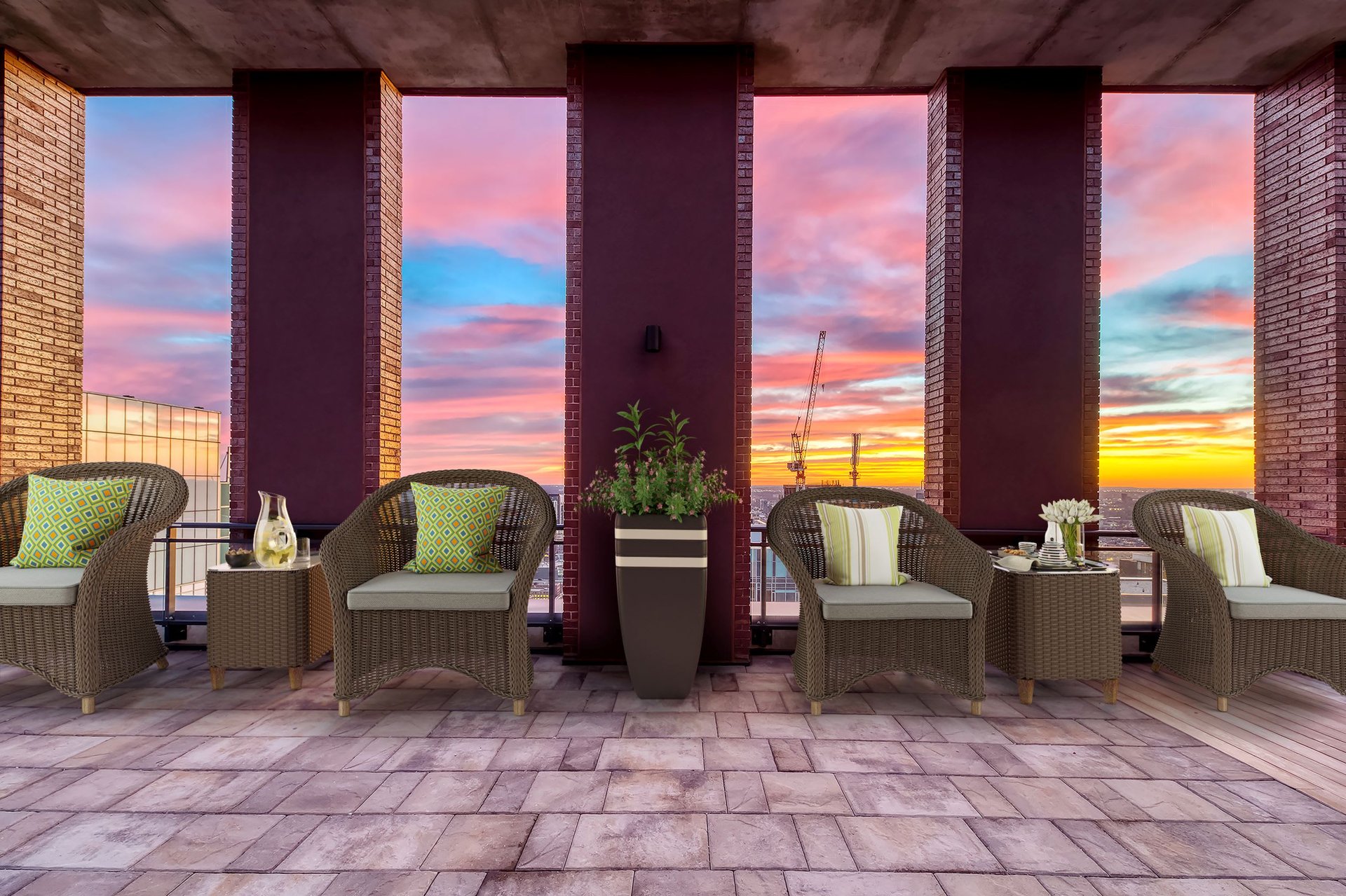 THE BEST TERRACE & VIEWS IN ENTERTAINMENT DISTRICT