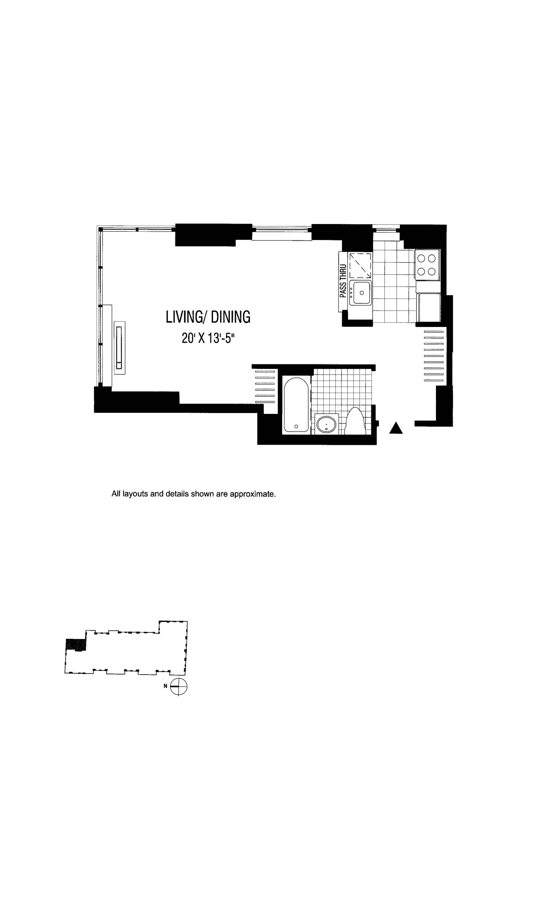 2 Gold Street, Apt 2311