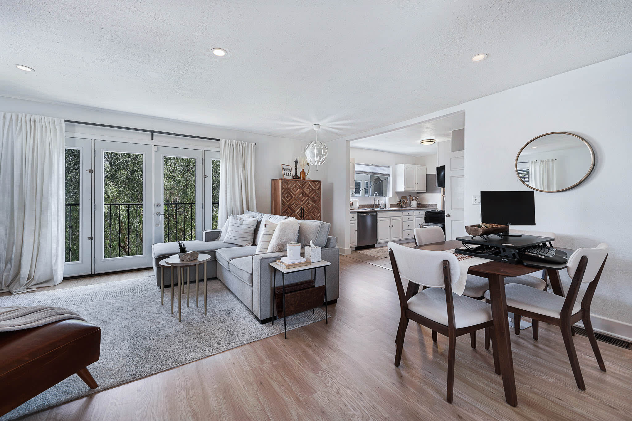 Light & Bright East Coast Traditional Home with Exterior Office & Bonus $2400/mos Rental Unit Above Garage -  in coveted Miracle Mile South!