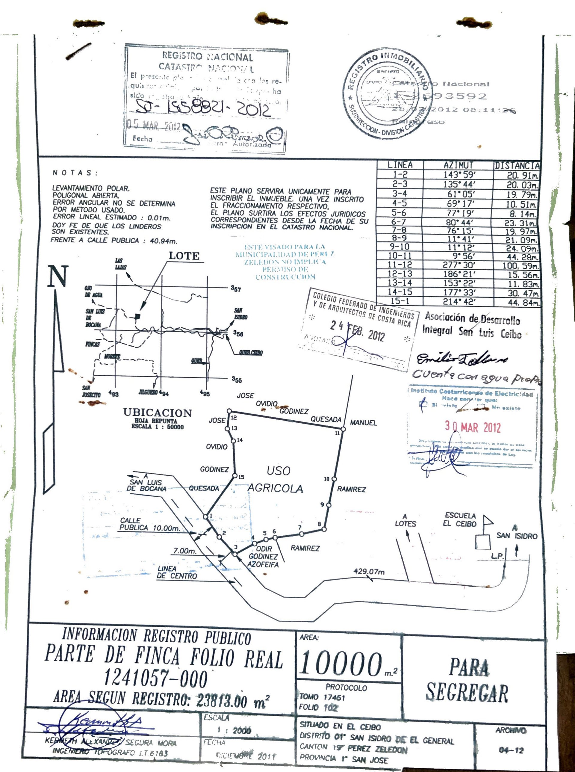 Over 2.5 Acres in Ceibo, Planted with Coffee and Fruits