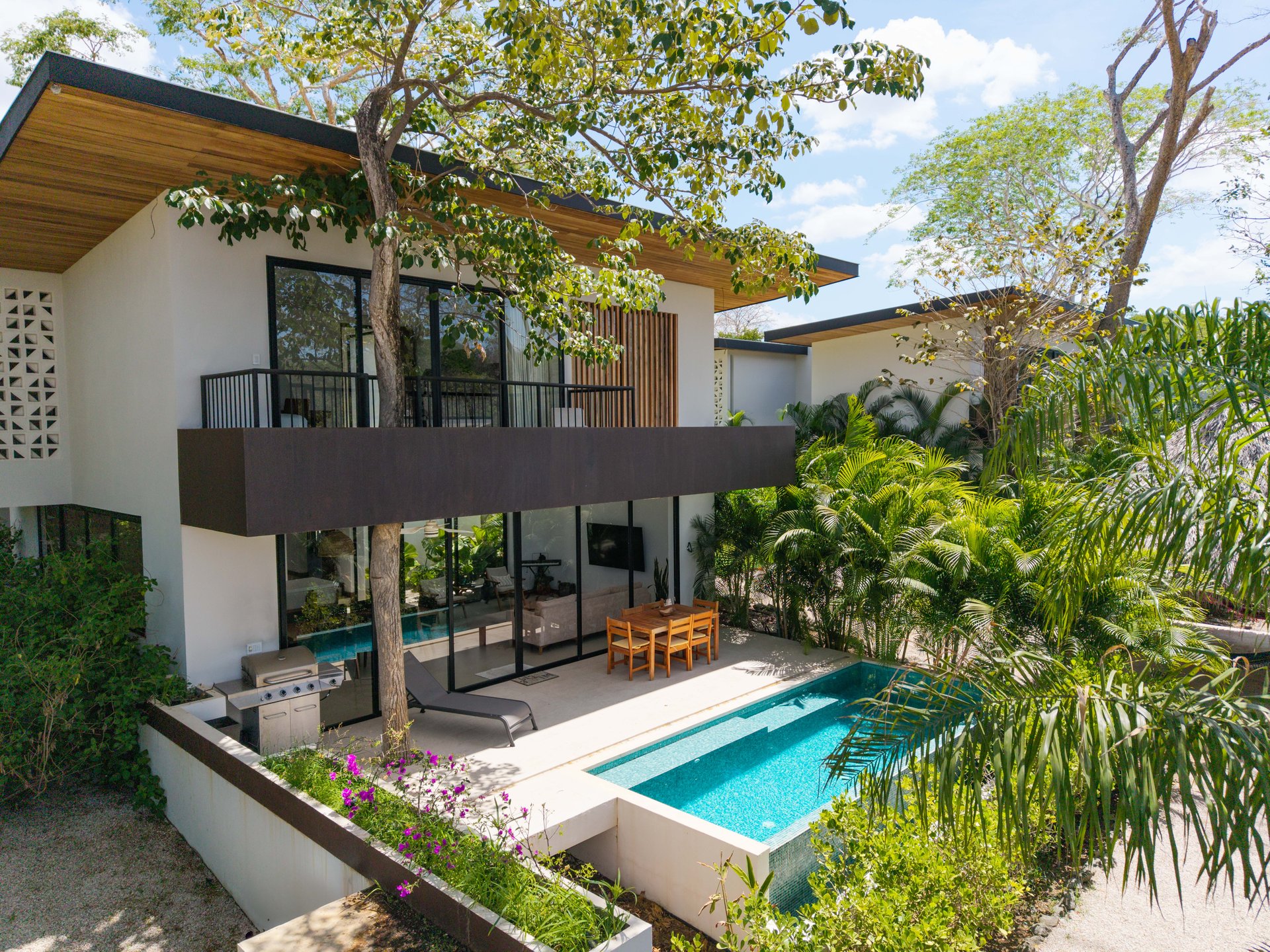 Grande Salvaje Estate (house 1 & 2) | 2 Modern homes, just steps to the famous surf break in Playa Grande!