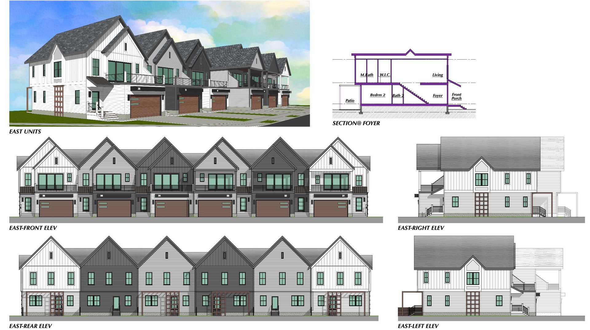 New Construction Coastal Townhomes