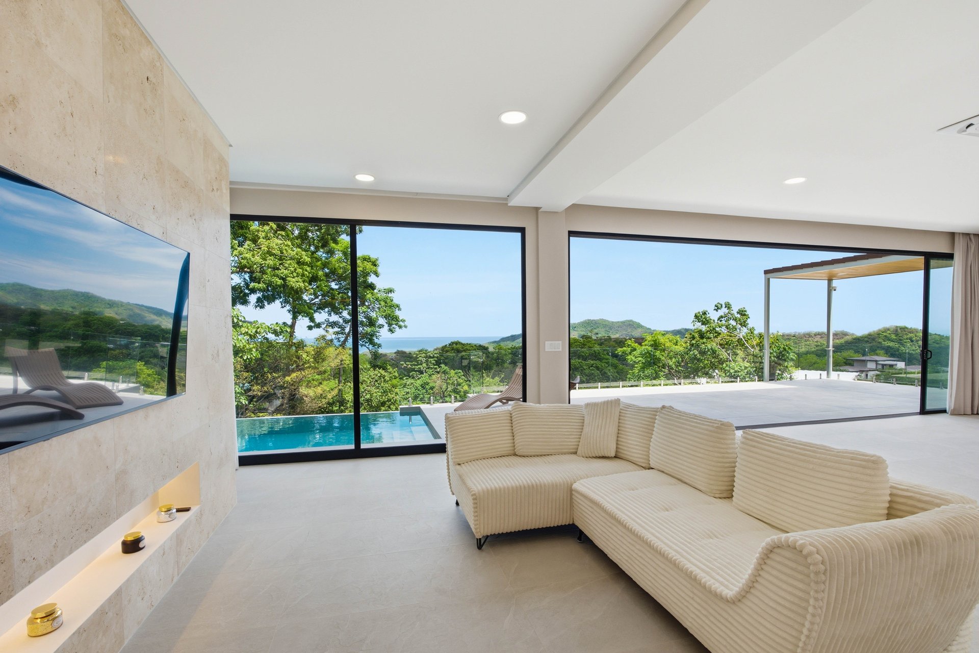 Casa Flores del Mar | Brand-New Contemporary Living with Pacific Ocean Views in Playa Grande