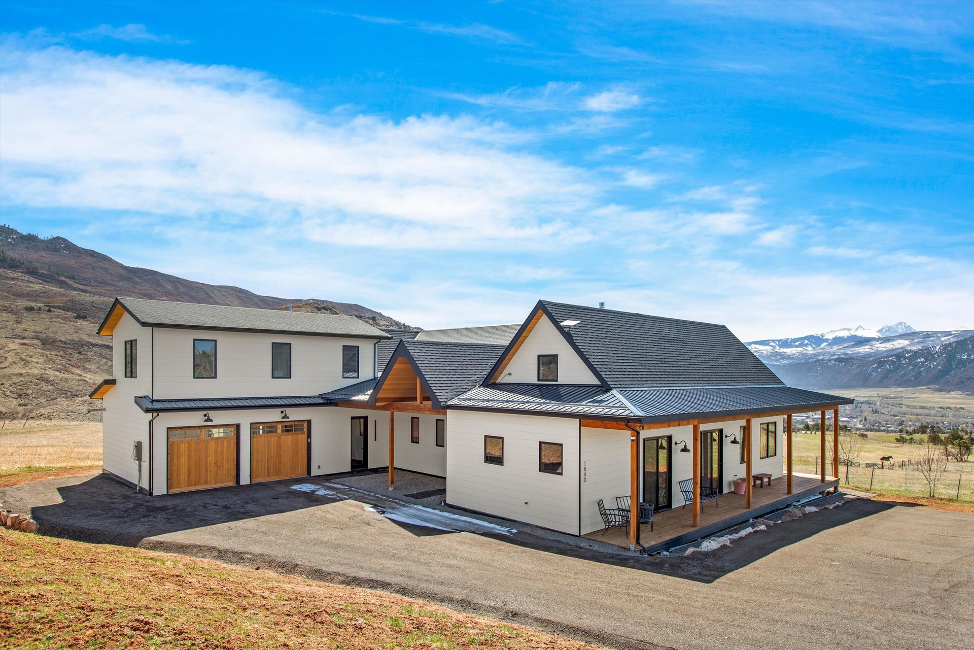 2024 Classic Contemporary Farmhouse with Staggering Mount Sopris Views