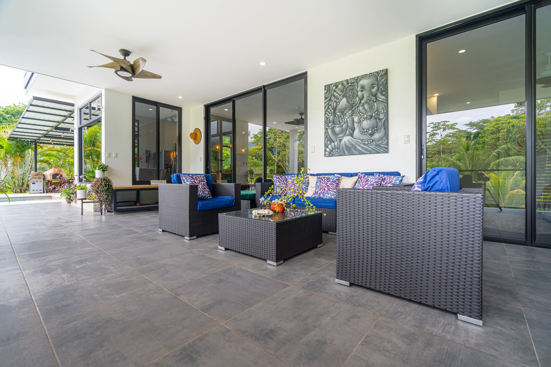 Modern 4-Bedroom Family Sanctuary with Infinity Pool, Edible Forest Garden - Exclusive Gated Ojochal Community 
