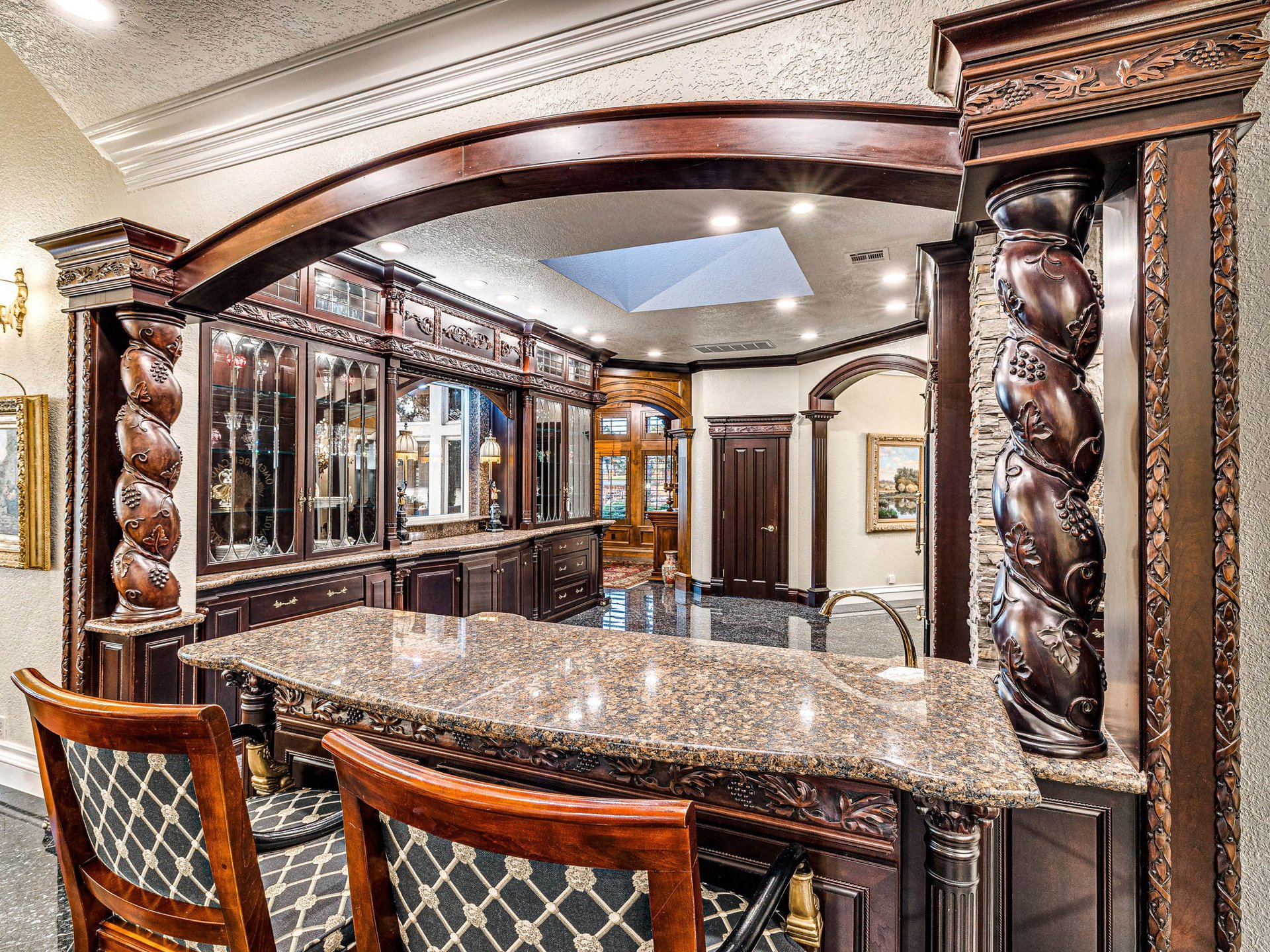 Mediterranean Estate Surrounded by the Beauty of Grand Lake 
