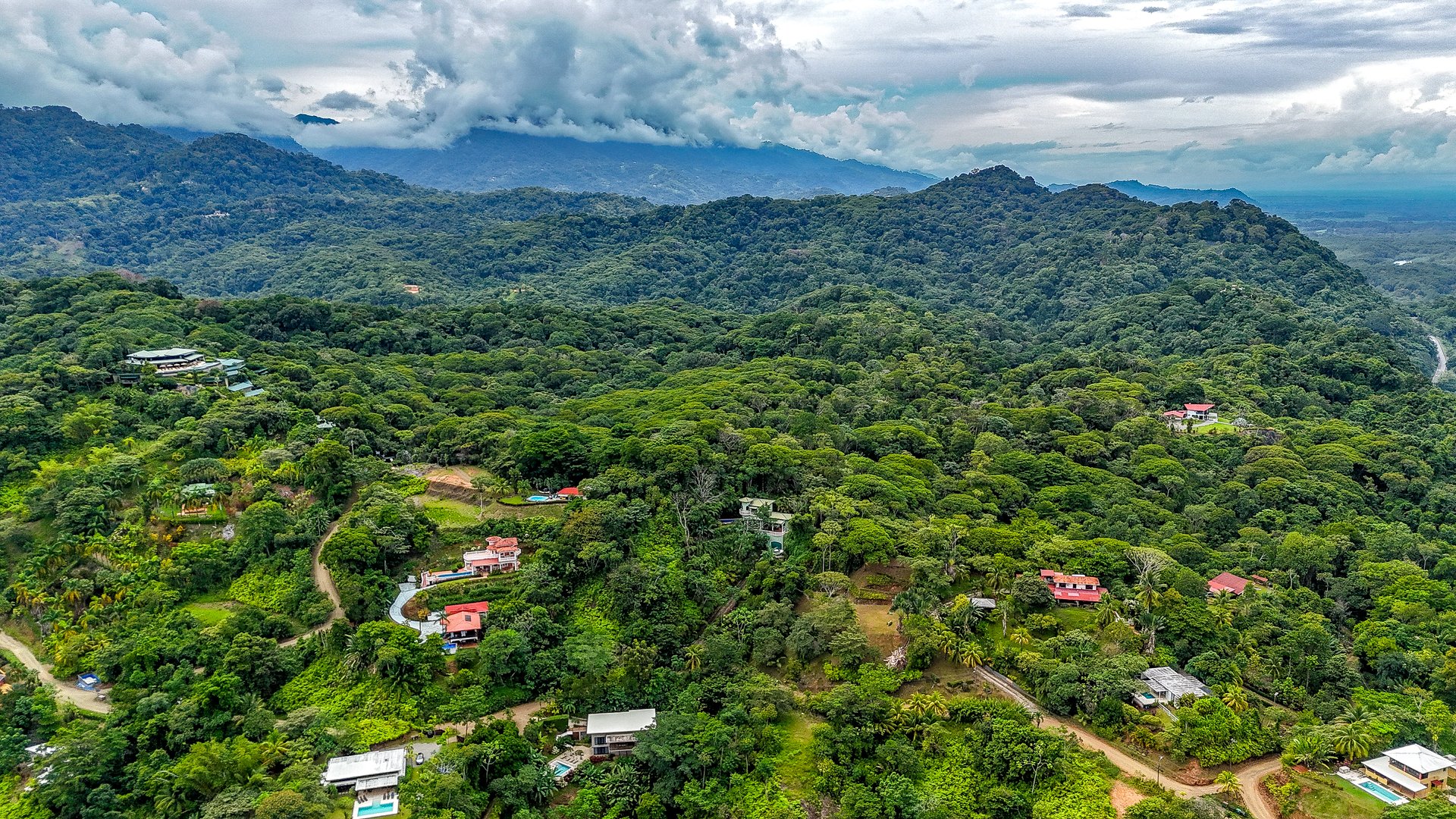Ocean View Home for Sale in Ojochal with Pool & Jungle Views