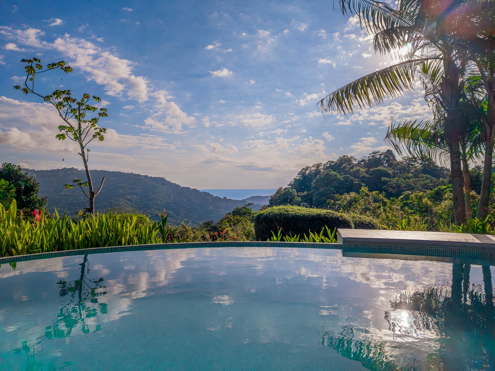 Sunset Ocean View Home on 2.6 Acres Platanillo