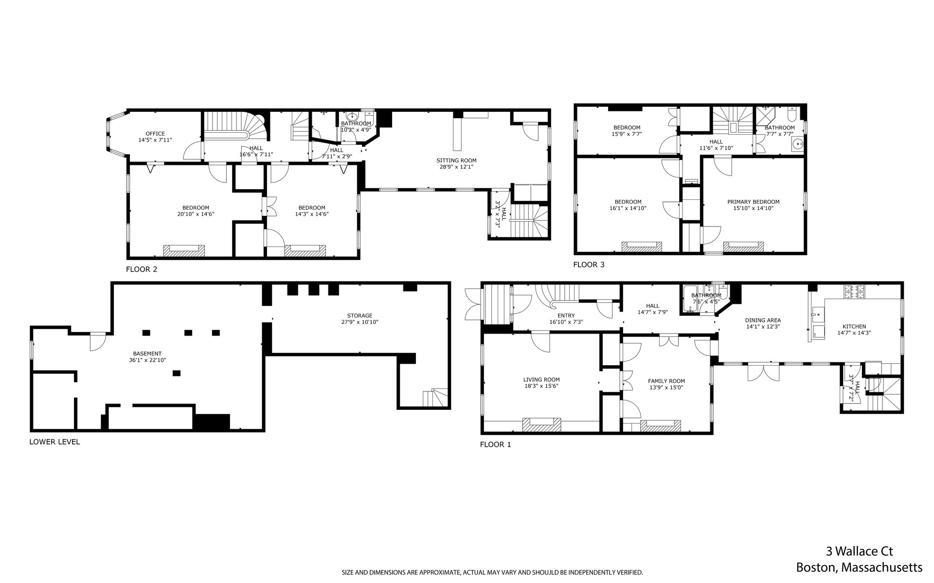 Off Market Listing- 3 Wallace Ct Charlestown, MA 02129