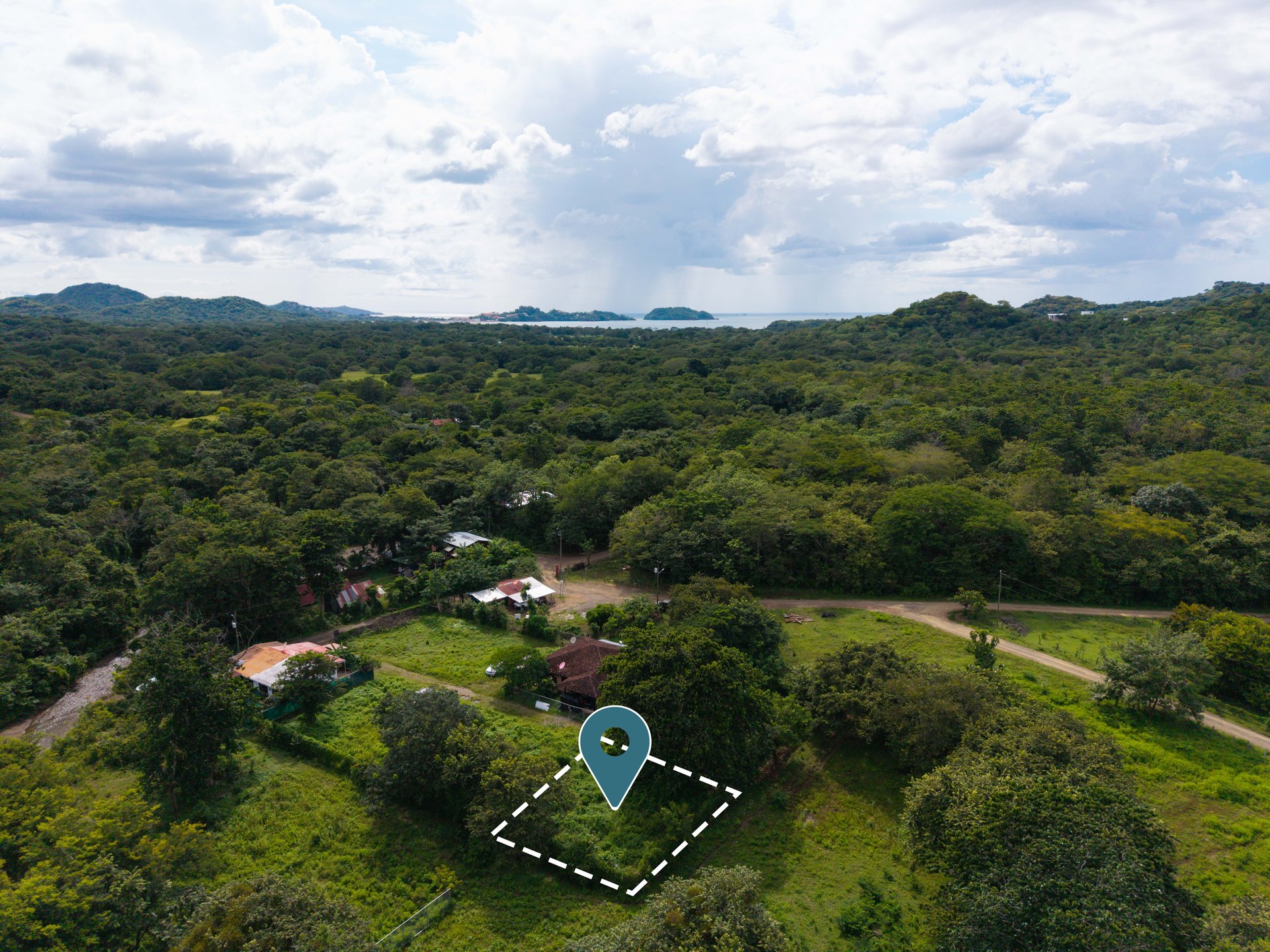 424m2 Lot with Water in Playa Potrero | Ready-to-Build Lot with Approved Plans & Renders