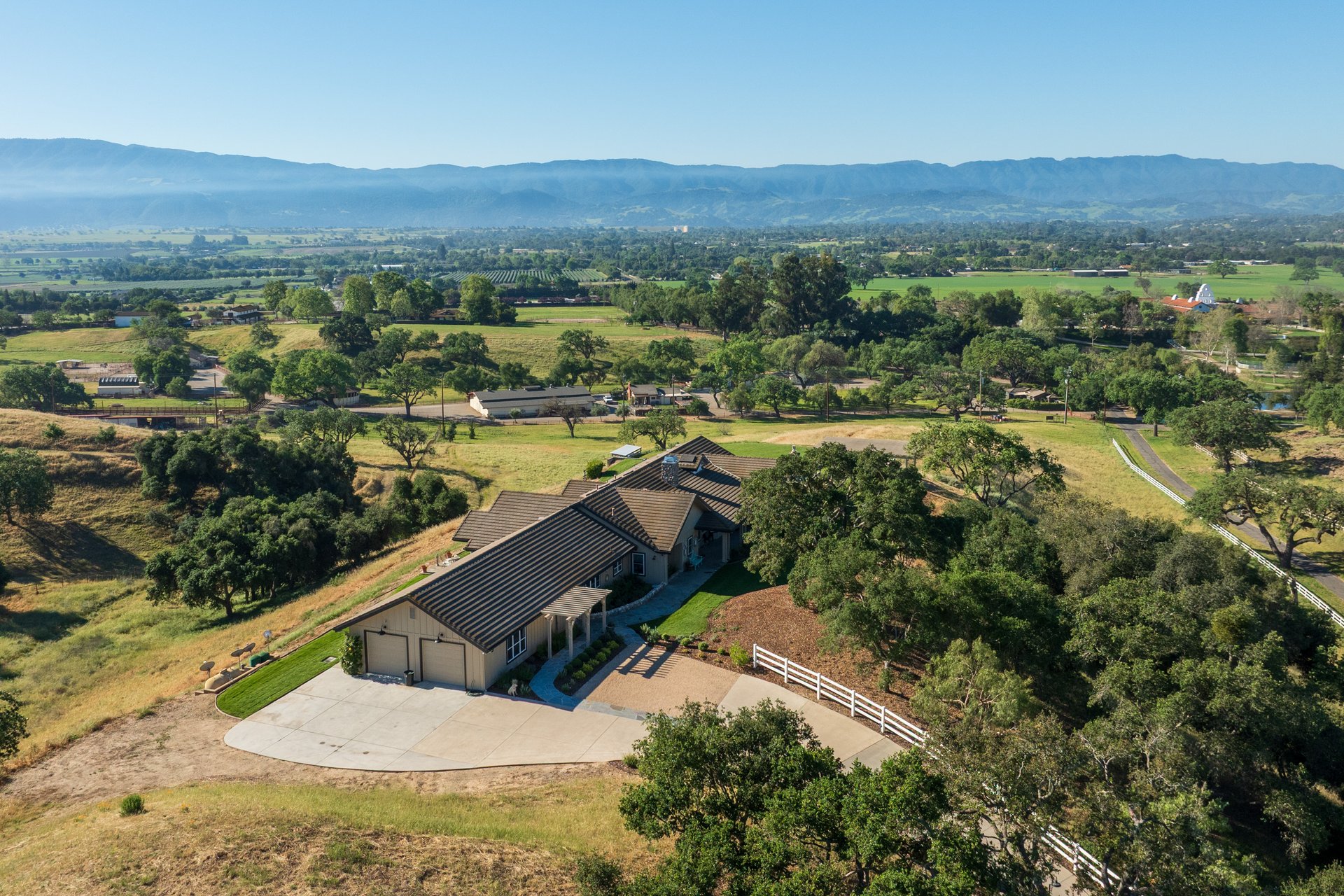 Modern Farmhouse with Sweeping Valley Views