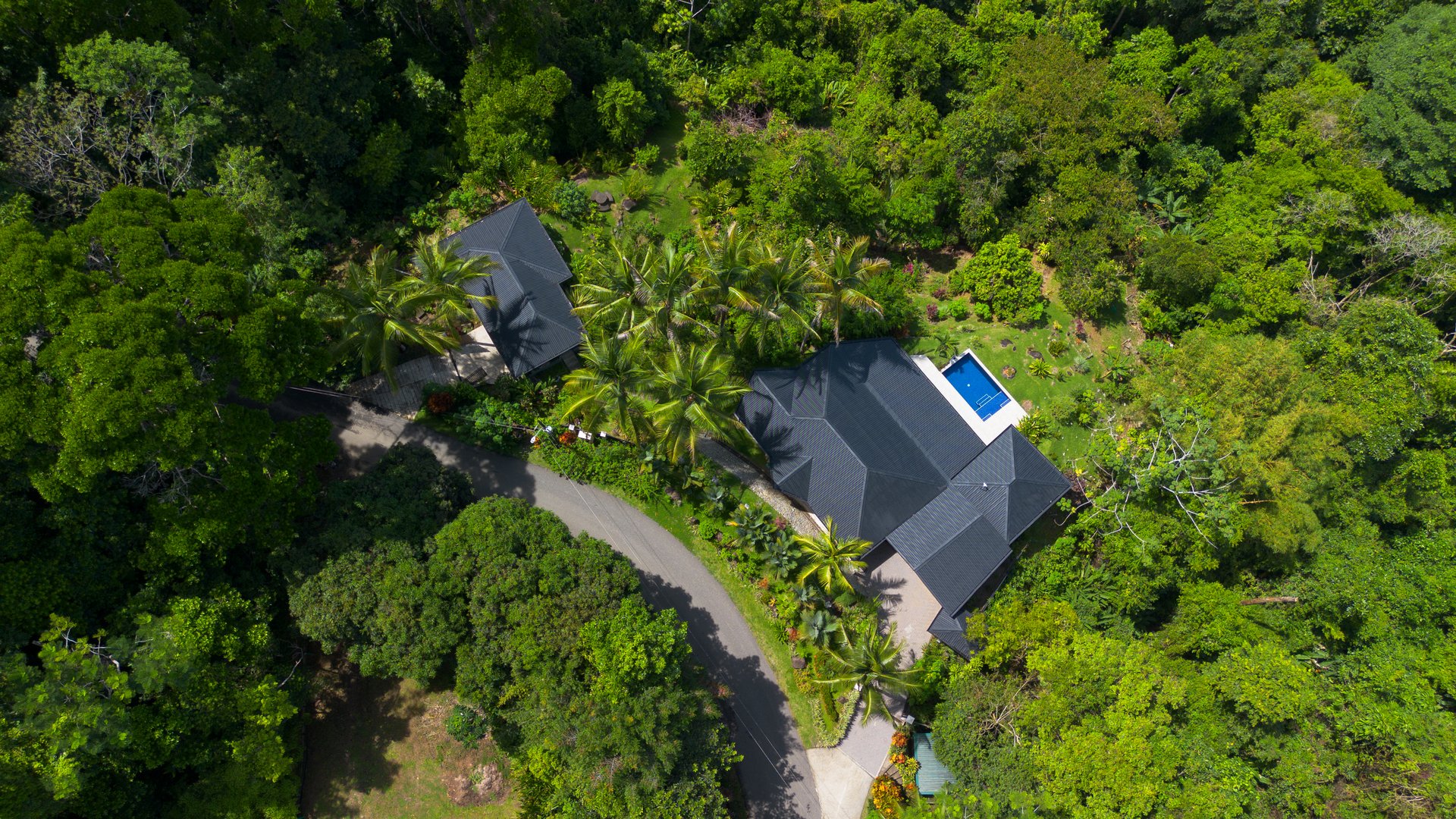 6.45 ACRES – 3 Bedroom Luxury Ocean View Home Surrounded By Vibrant Rainforest And Wildlife!!!