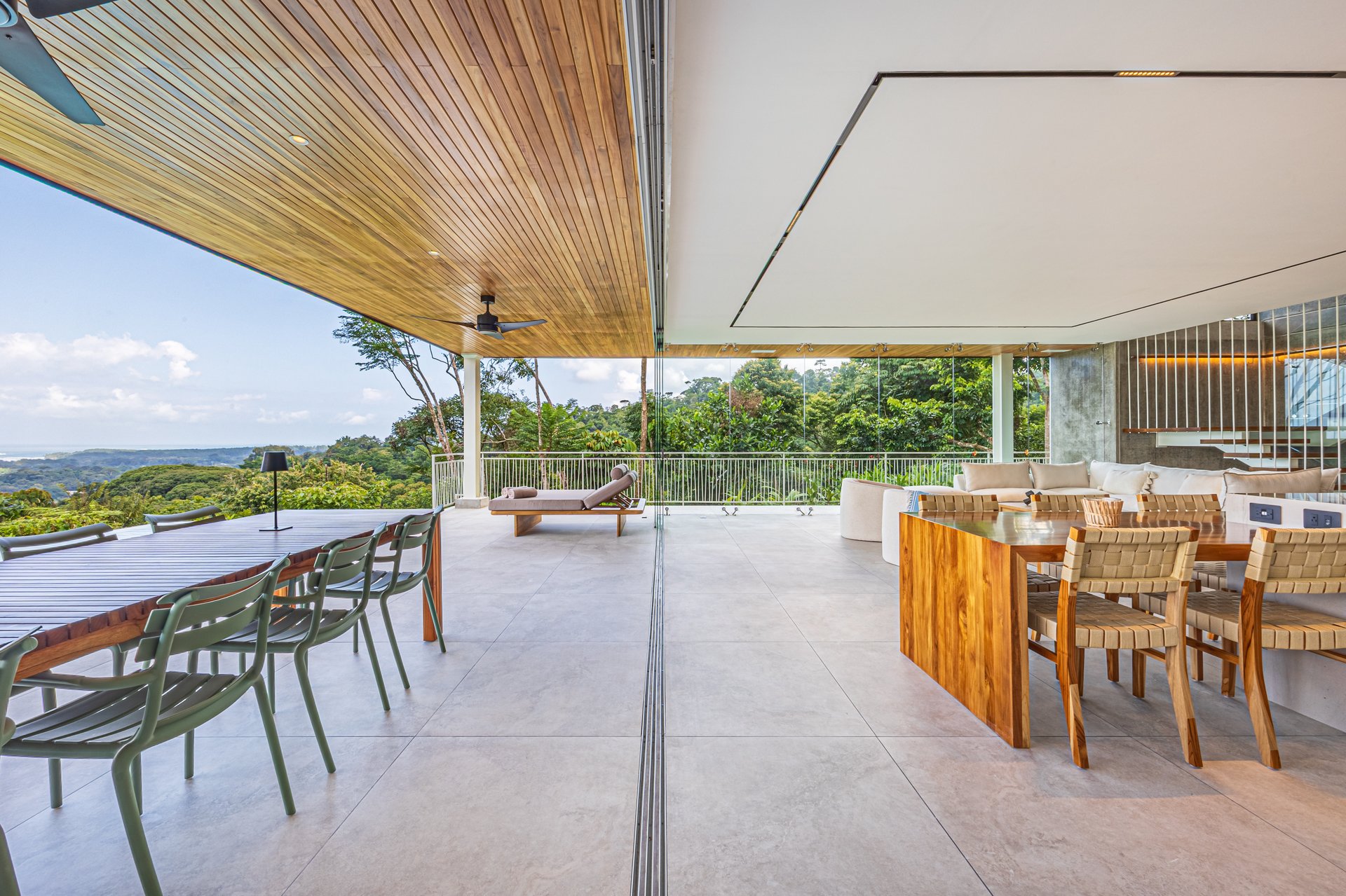 New contemporary tropical villa boasts with a movie theater and views of the iconic whale’s tail