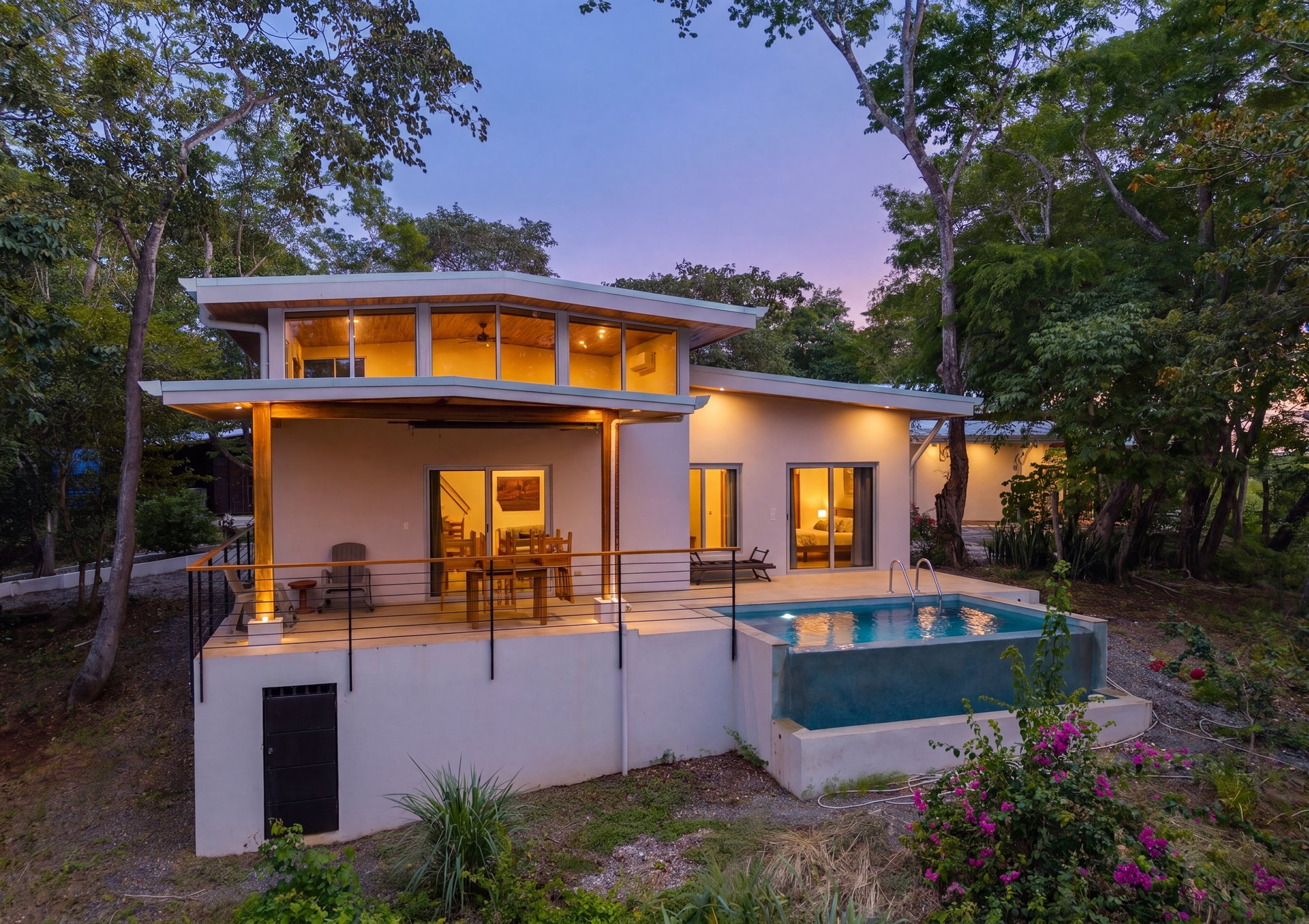 Casa de Las Barbas & Casa Libertad | Two Ocean View Homes on 3.5 Acres in Pura Jungla