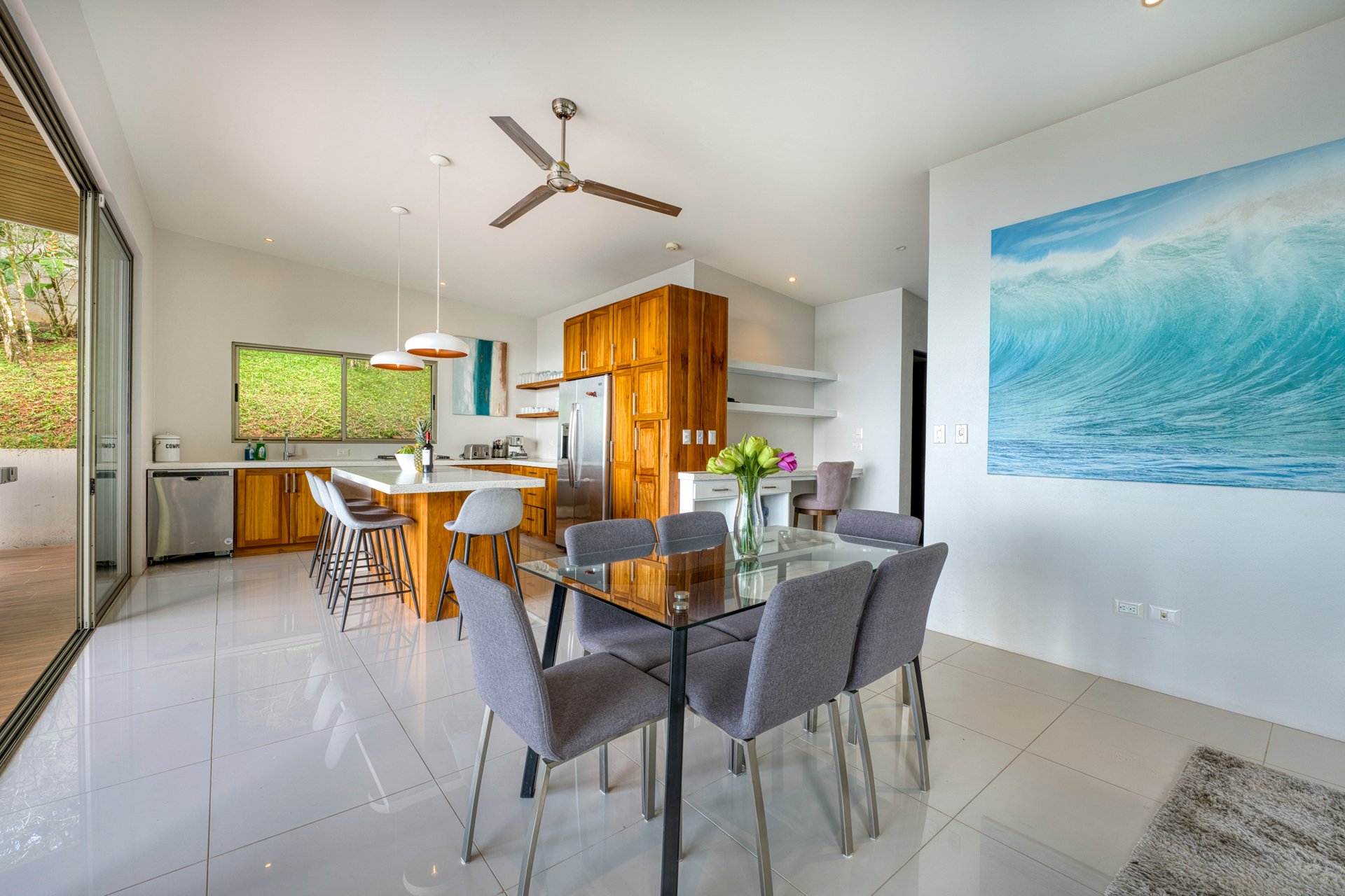 Costa Rican Villa with Whales Tail Views