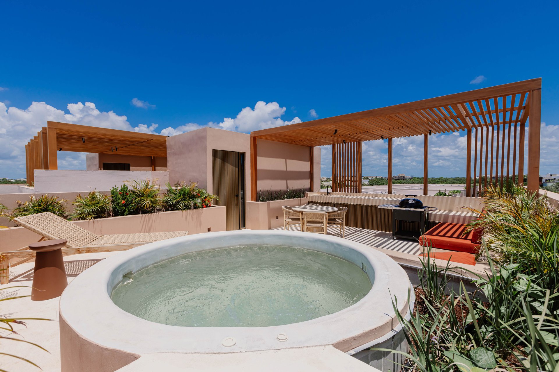 Aflora Aldea Zama Penthouse | 1BR Rooftop + Pool