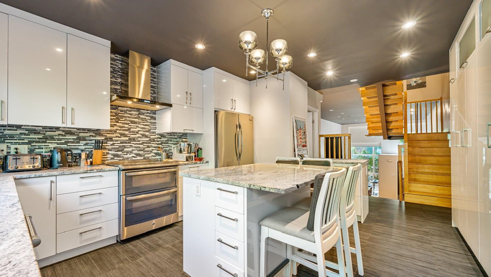 Outremont | Townhouse with two rooftop terraces