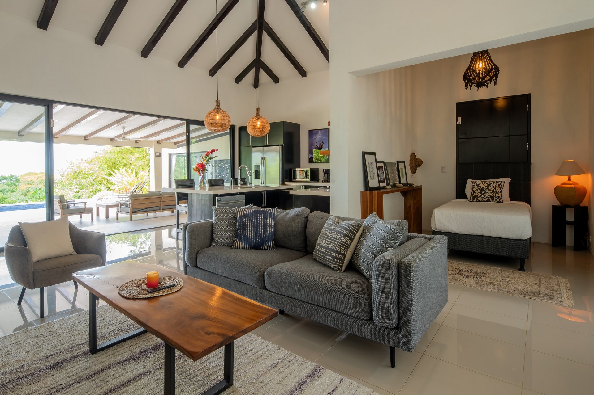 6.45 ACRES – 3 Bedroom Luxury Ocean View Home Surrounded By Vibrant Rainforest And Wildlife!!!