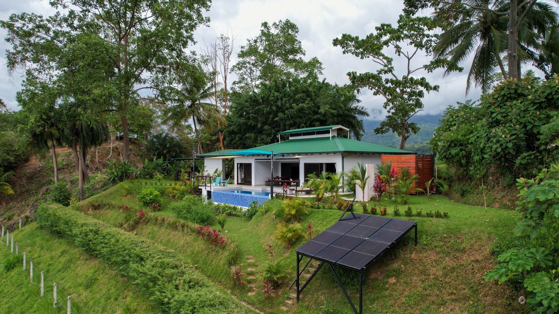 House for Sale in Chontales, Costa Rica—Ocean Views, Solar Power, and Modern Comforts