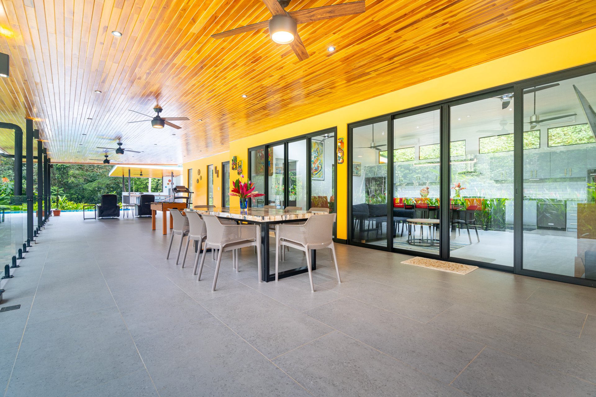 Tropical Family Compound | Luxury Home, 2 Villas, River & Cascades - 2.3 Acres