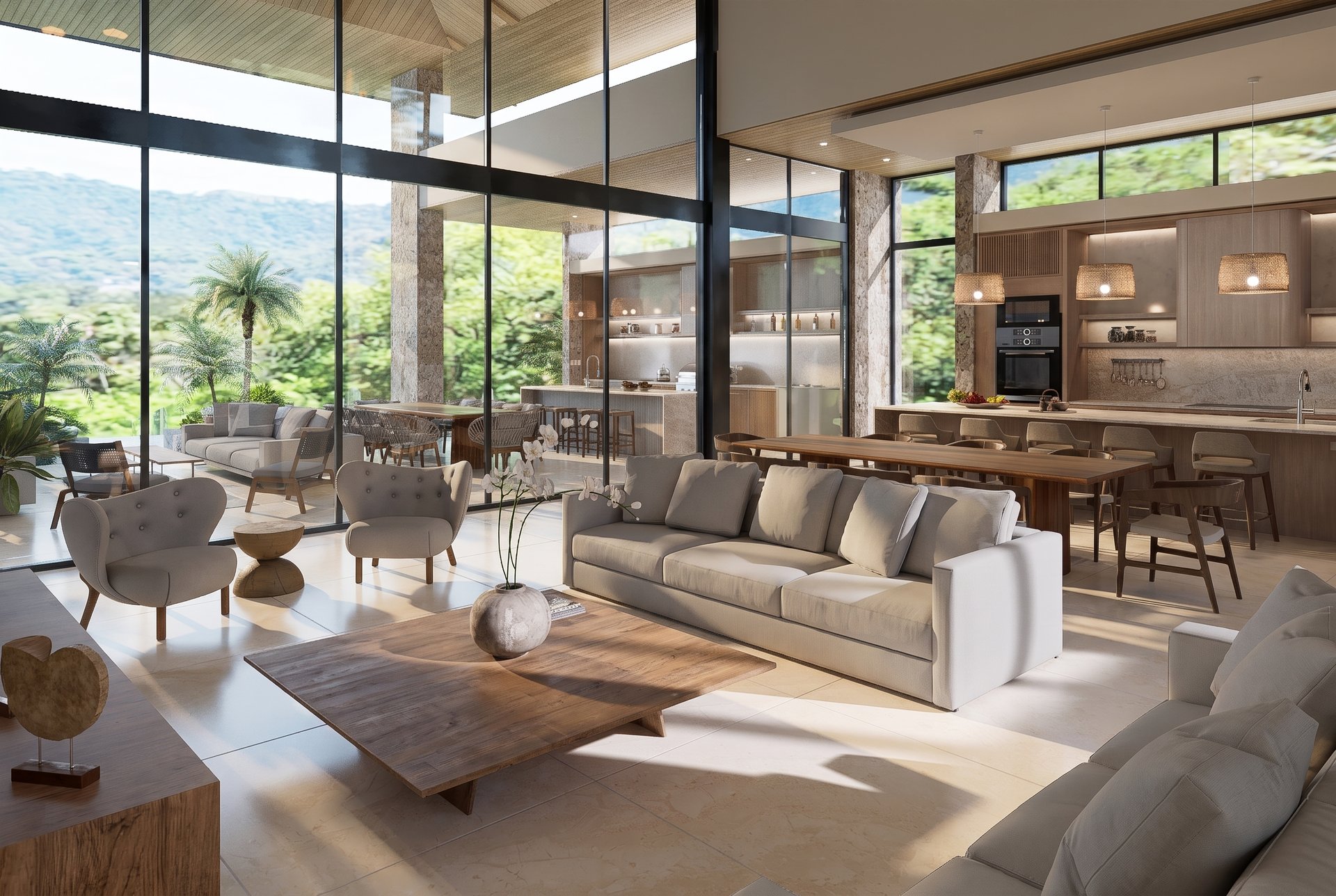 Villa Akari | Contemporary Golf Course Home in Reserva Conchal
