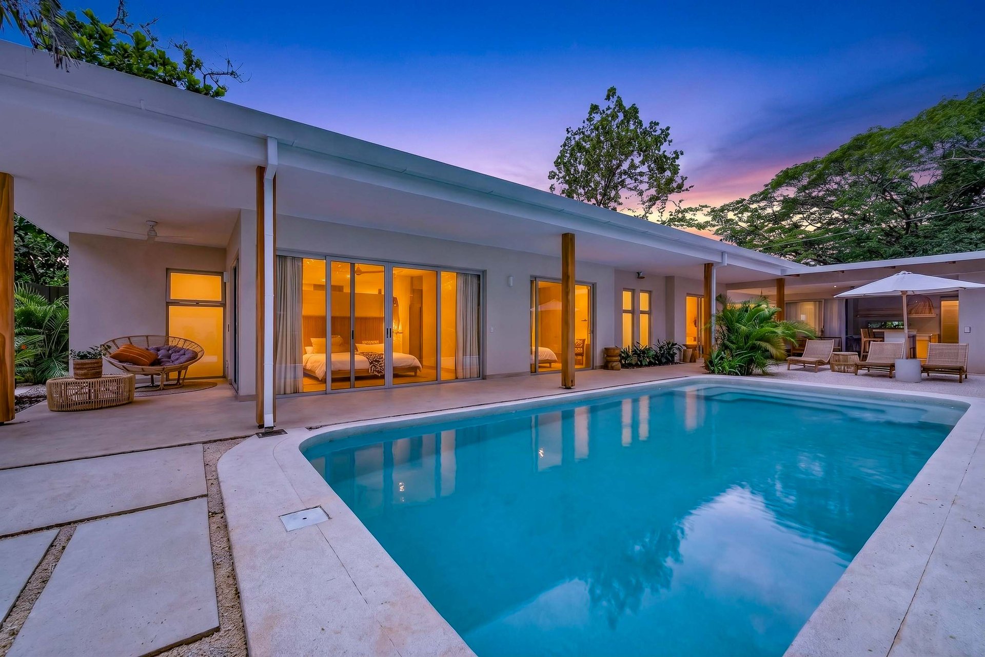 Casa Senderos | 4-Bedroom Tropical Home with Private Pool in Tamarindo