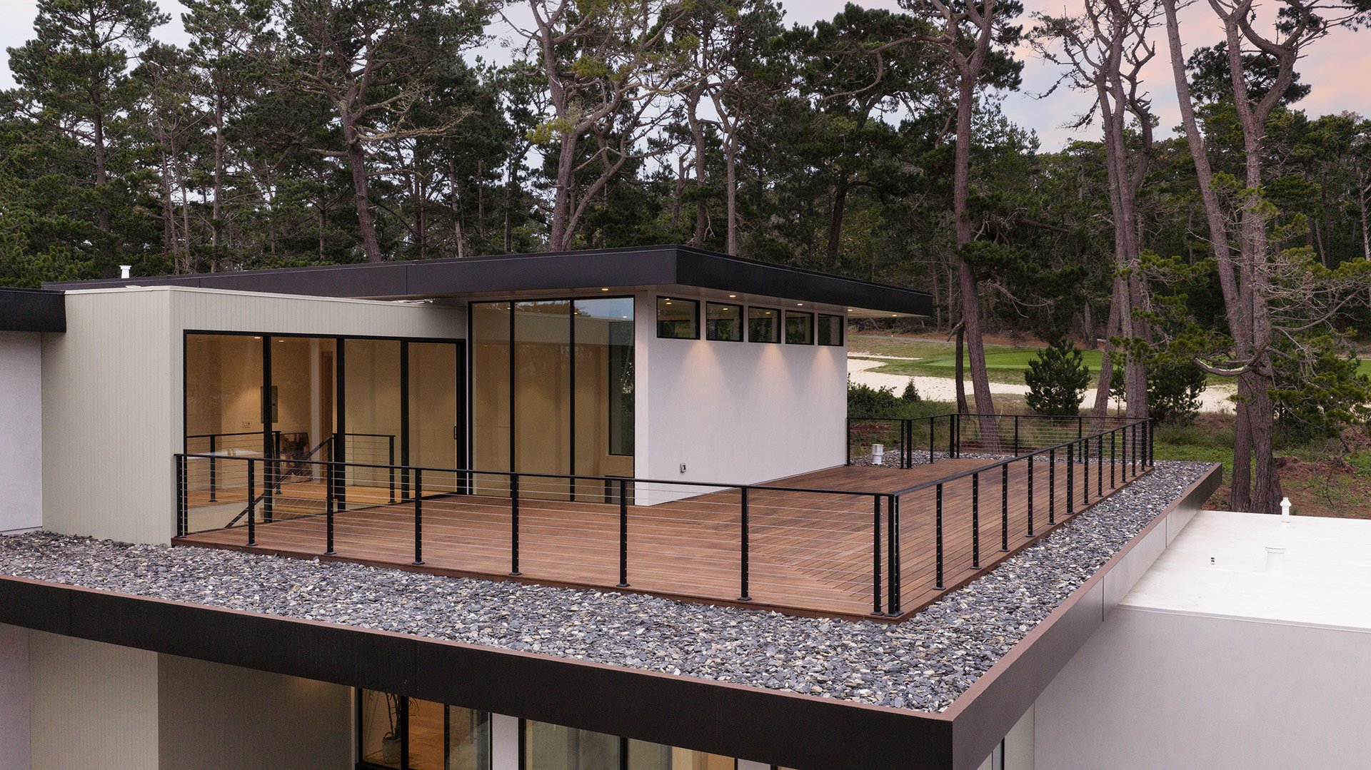 Contemporary Estate Along Poppy Hills Golf Course
