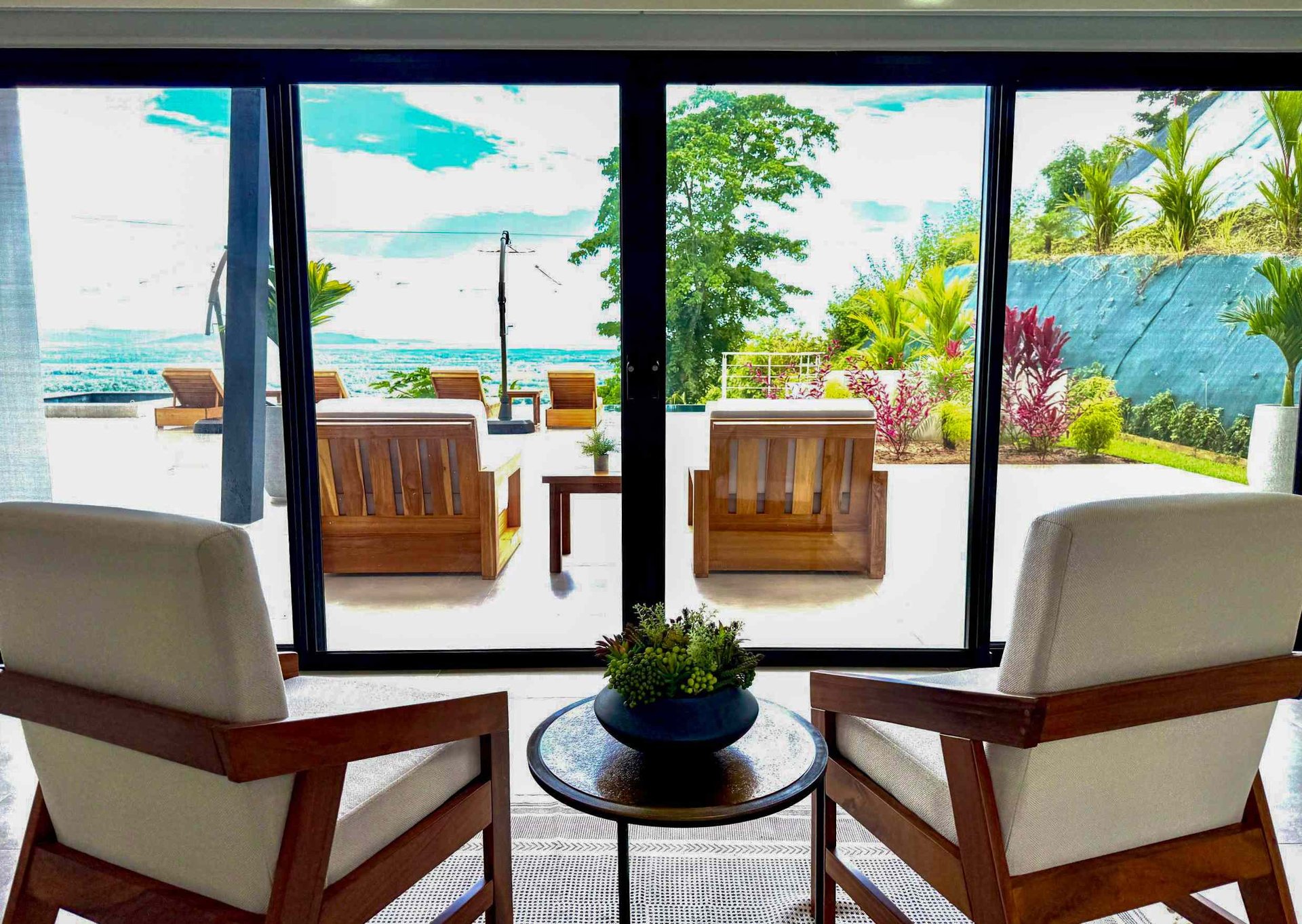 Brand New Modern Luxury 4-Bedroom Home with Pool and Incredible Panoramic Coastal & Ocean Views in Teancum at Tawal near Ojochal Costa Rica