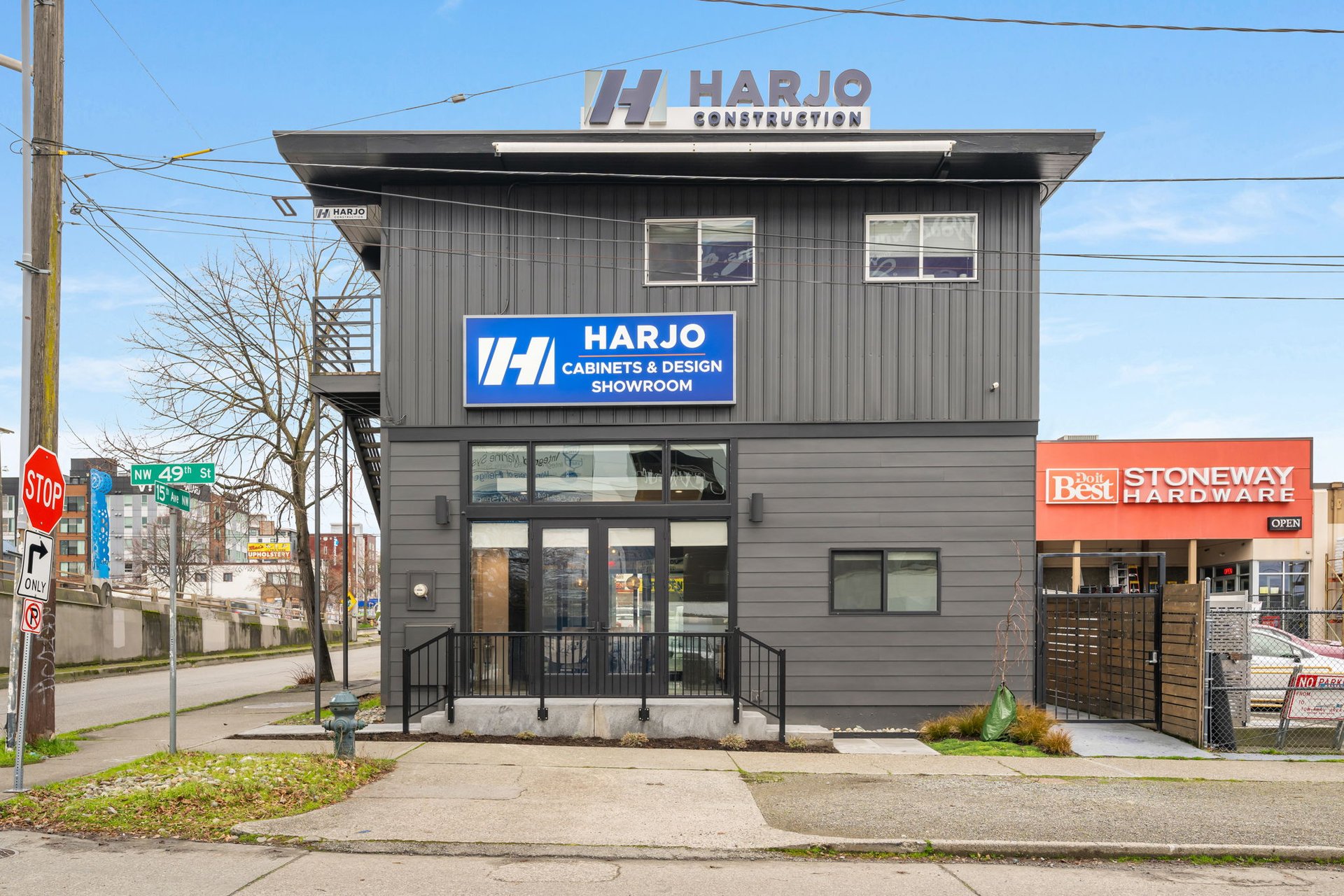 Private Ballard Office Building with Showroom