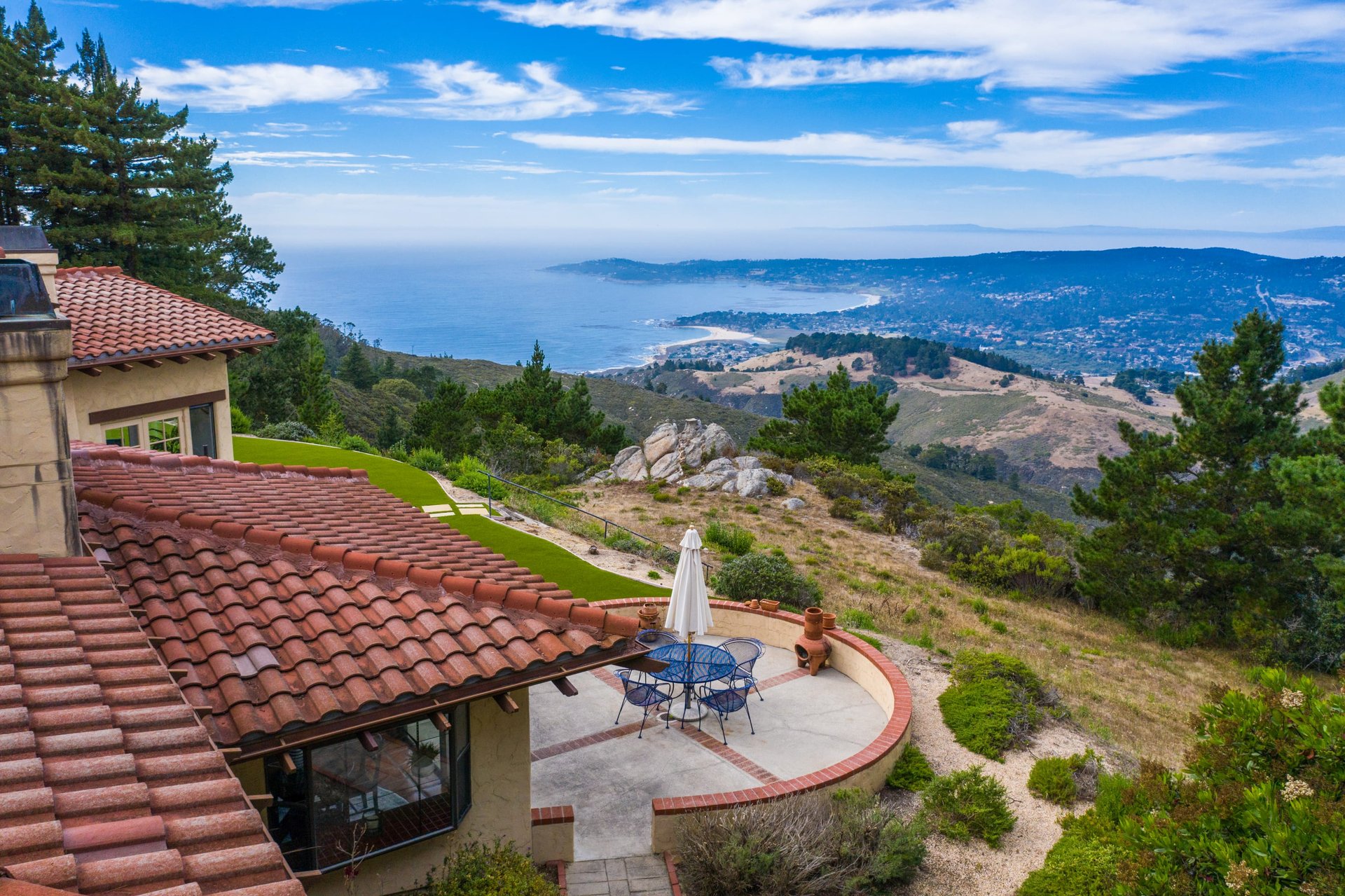 Ocean & Peninsula Views - 3420 Red Wolf Drive, Carmel Highlands - Property For Sale