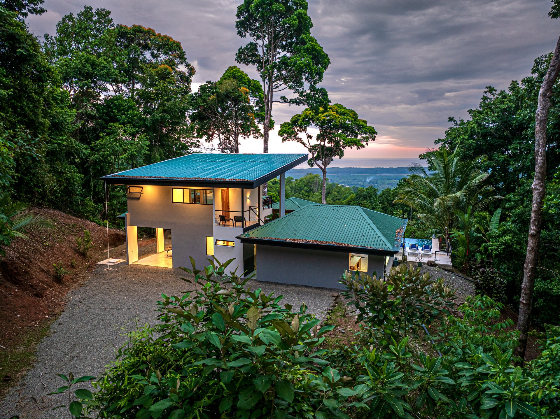 Casa OdiSea – Private Ocean View Estate with Waterfall Access in Portasol, Costa Rica
