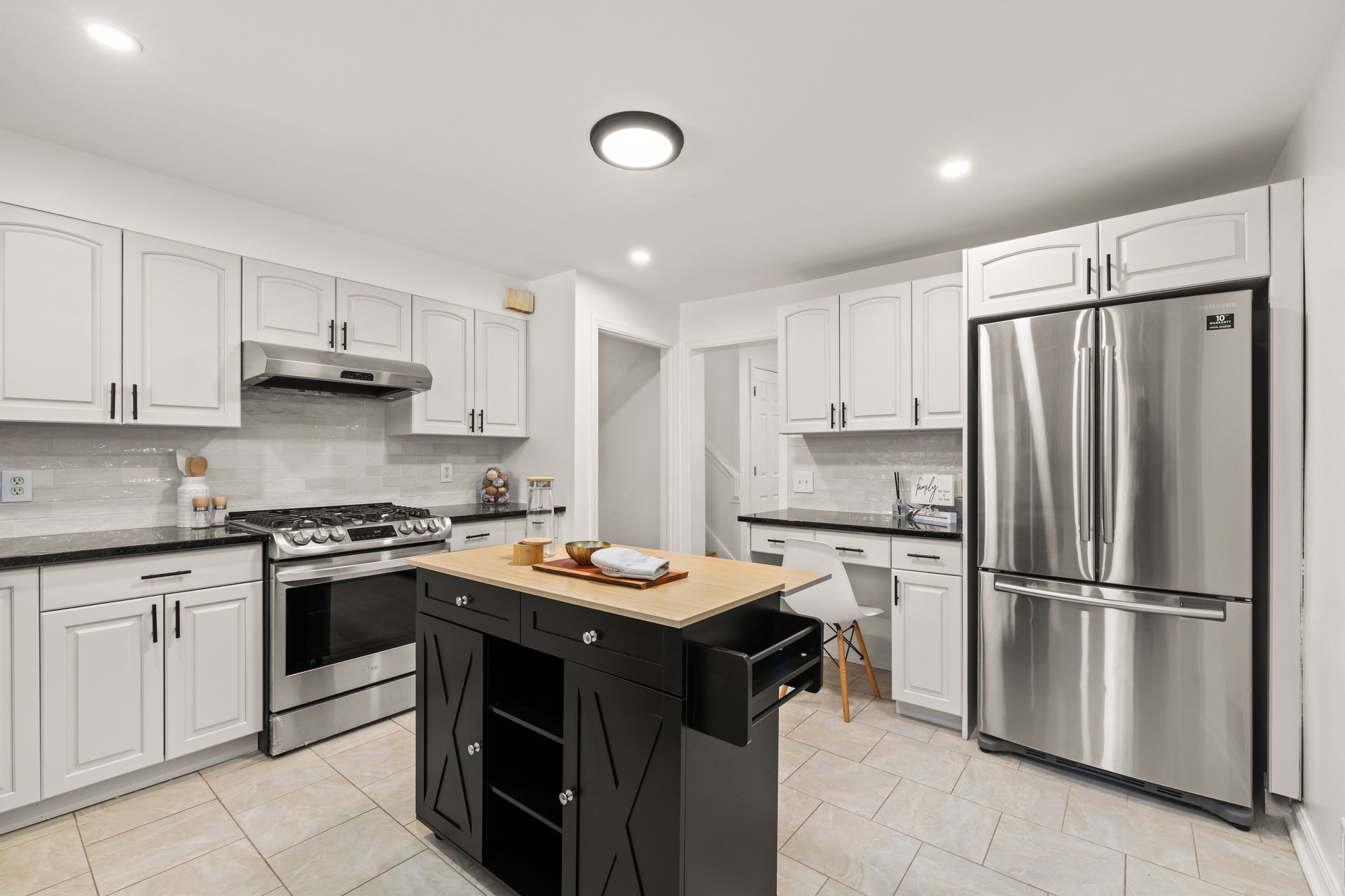 Renovated. Private. Prime Deerfield location.