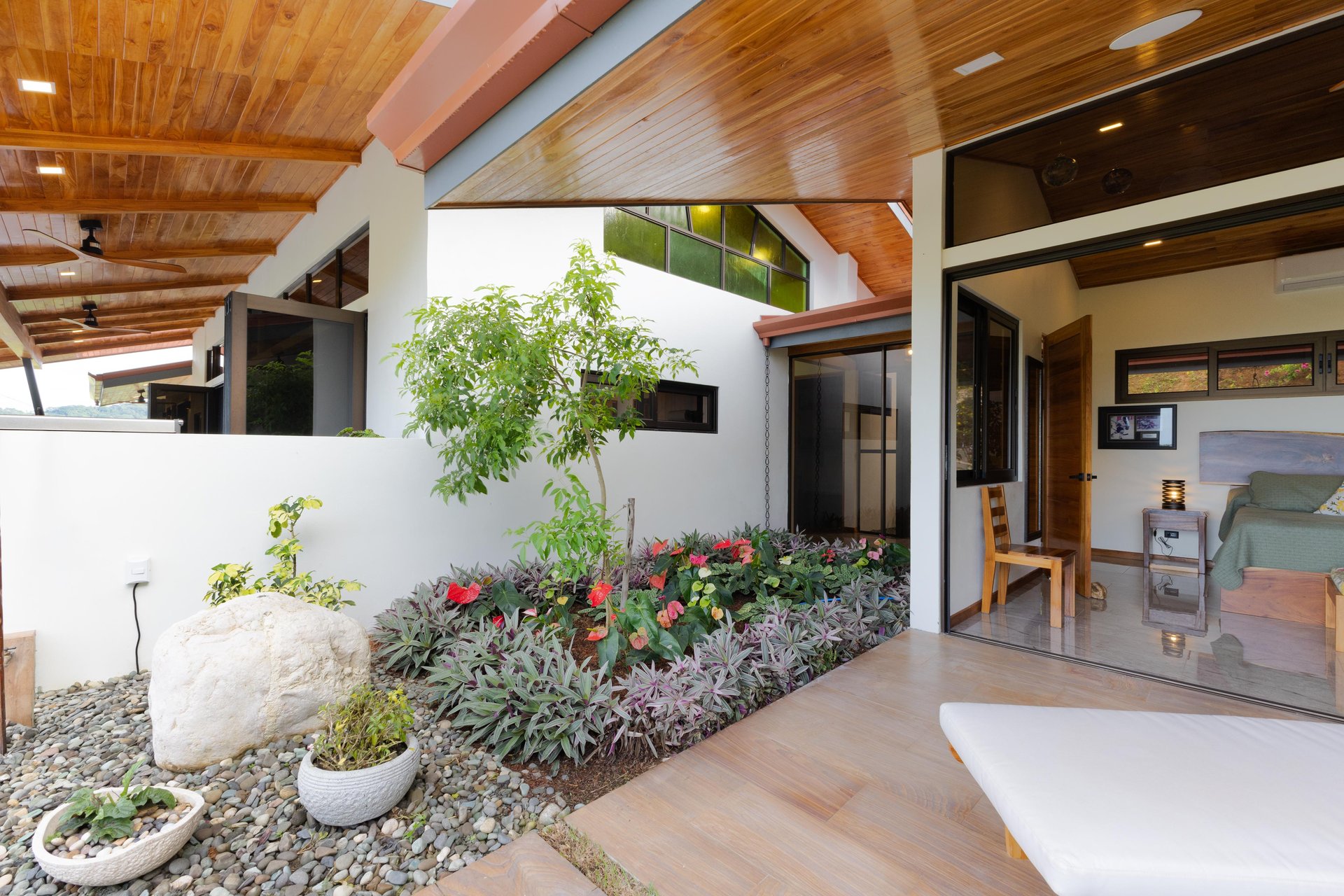 “NESTLED IN” LUXURY HOME AND GUEST HOUSE – A MOUNTAIN SANCTUARY – 3.4 ACRES