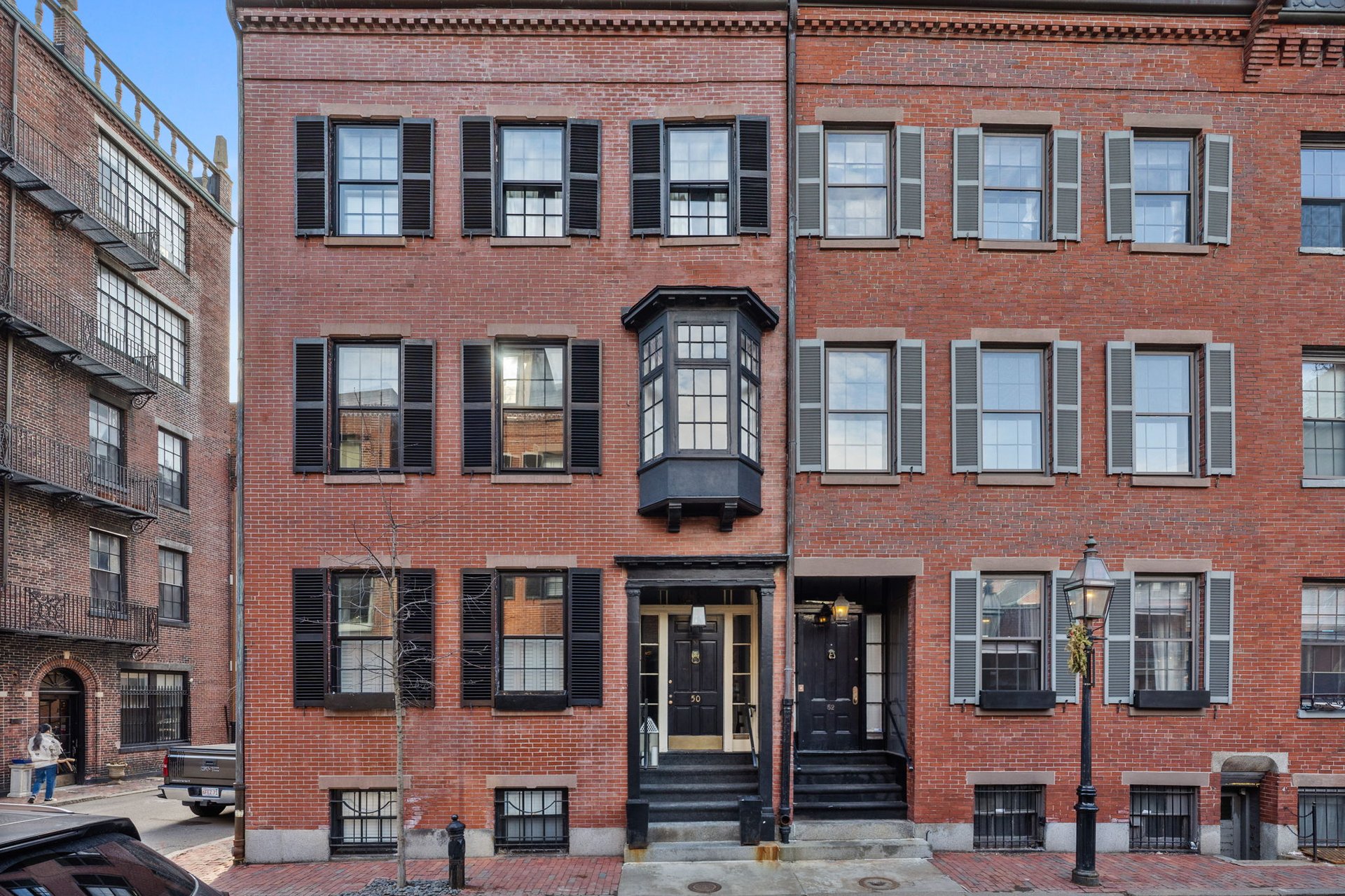 A Single Family on The Flat of The Hill