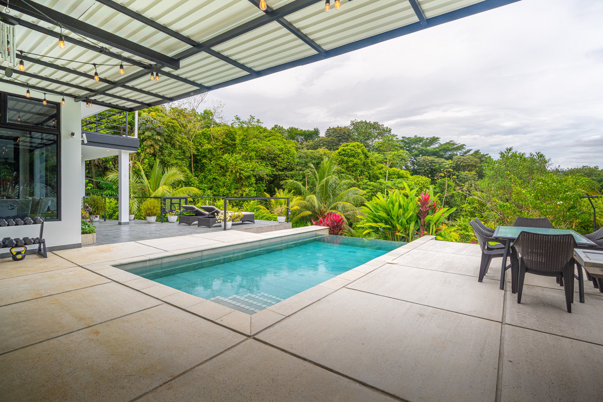 Modern 4-Bedroom Family Sanctuary with Infinity Pool, Edible Forest Garden - Exclusive Gated Ojochal Community 
