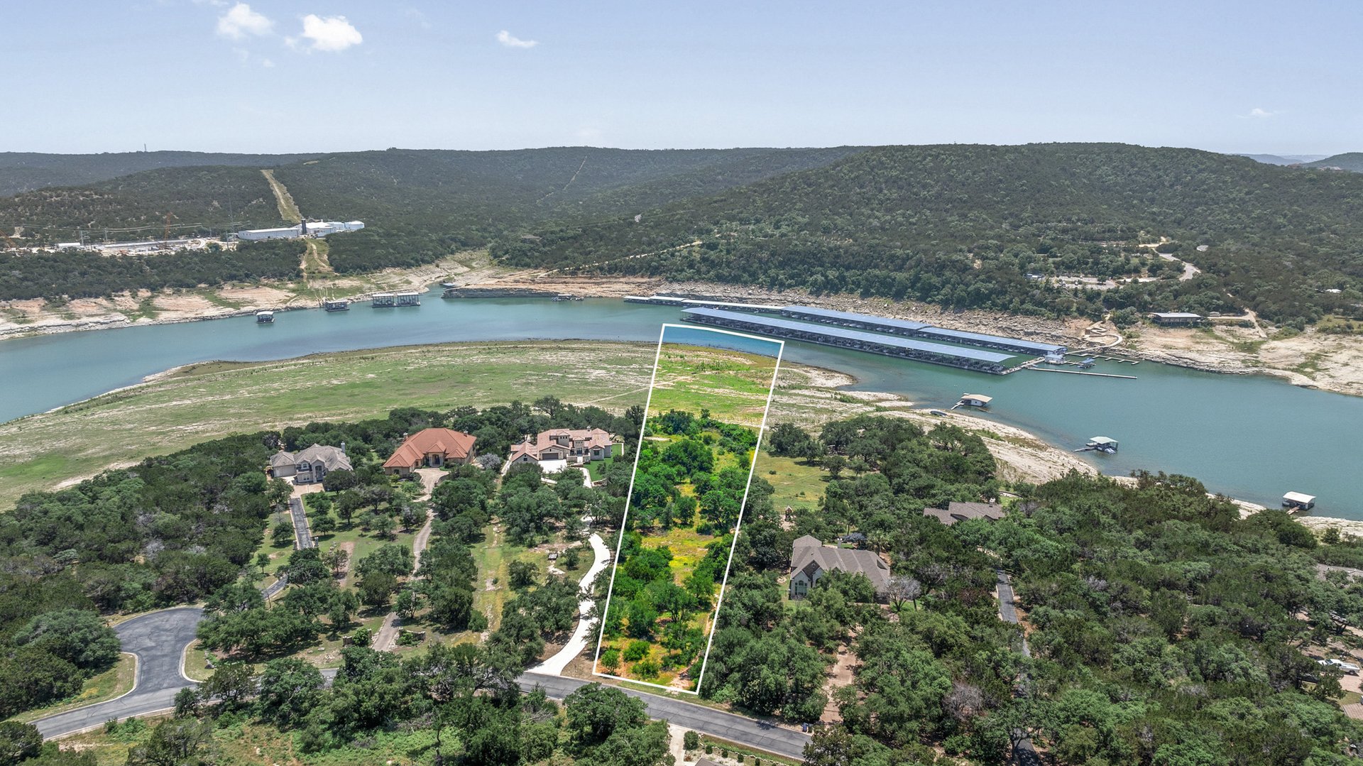 Premium 9.67AC homesite in gated community - Lago Vista