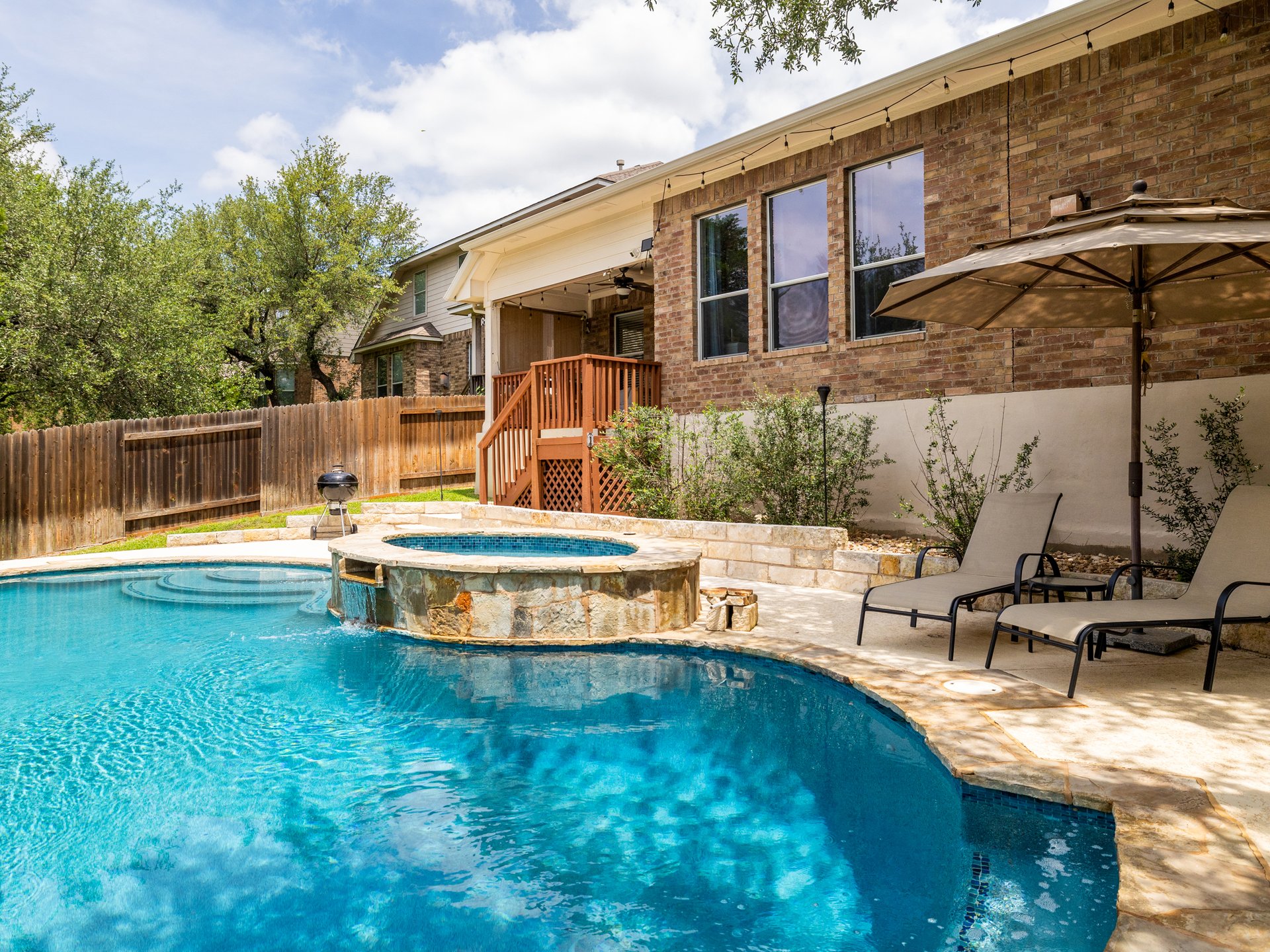 Greenbelt Retreat w/ Pool + Spa | Updated Single-Story in Canyon Creek