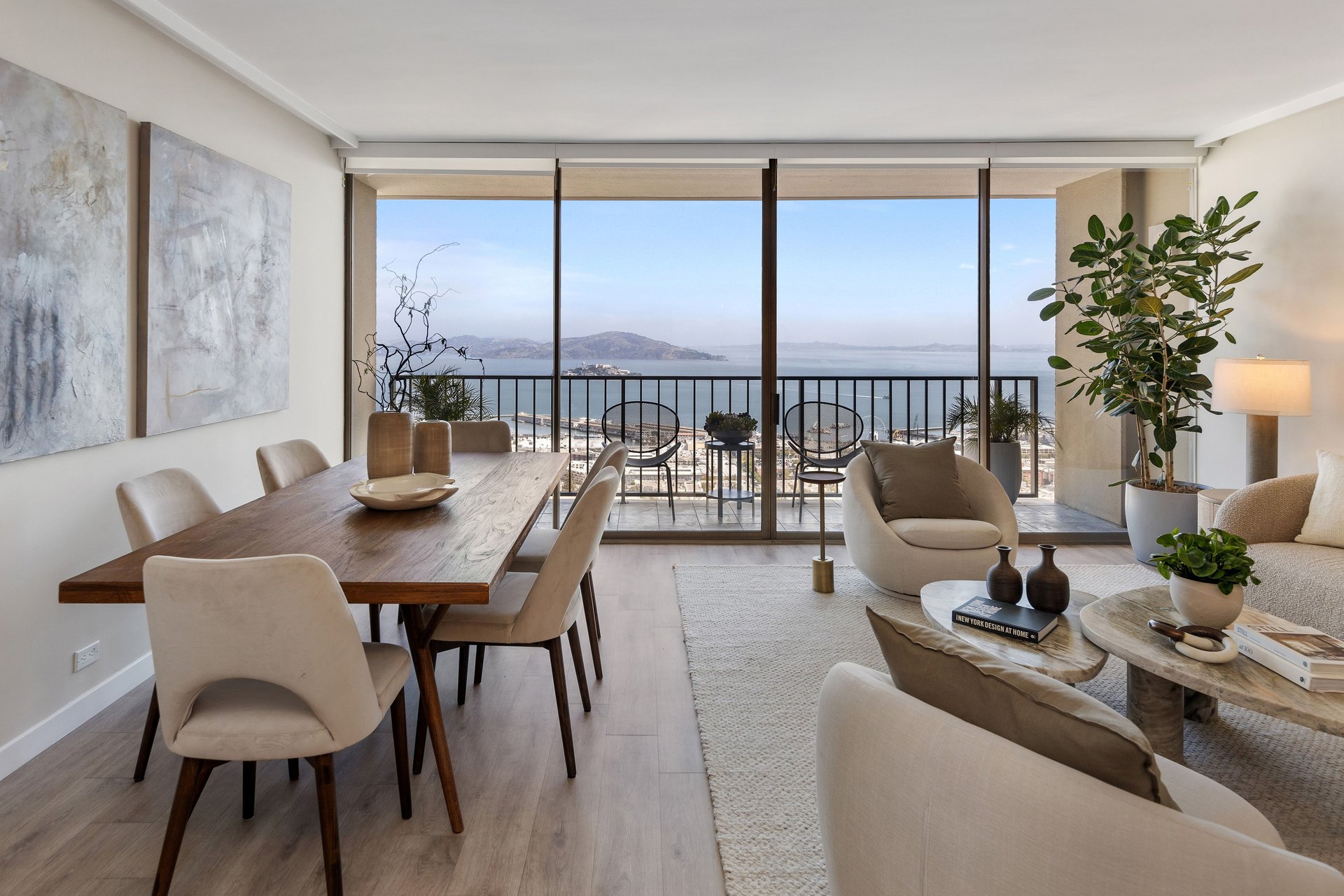 Updated Russian Hill View Residence