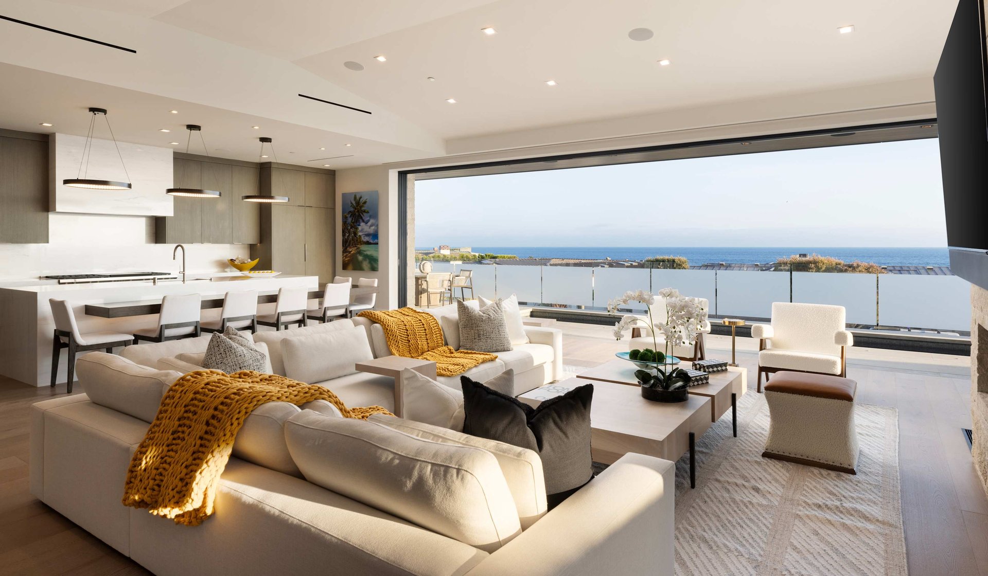 Pacific Ocean views from Cameo Shores real estate