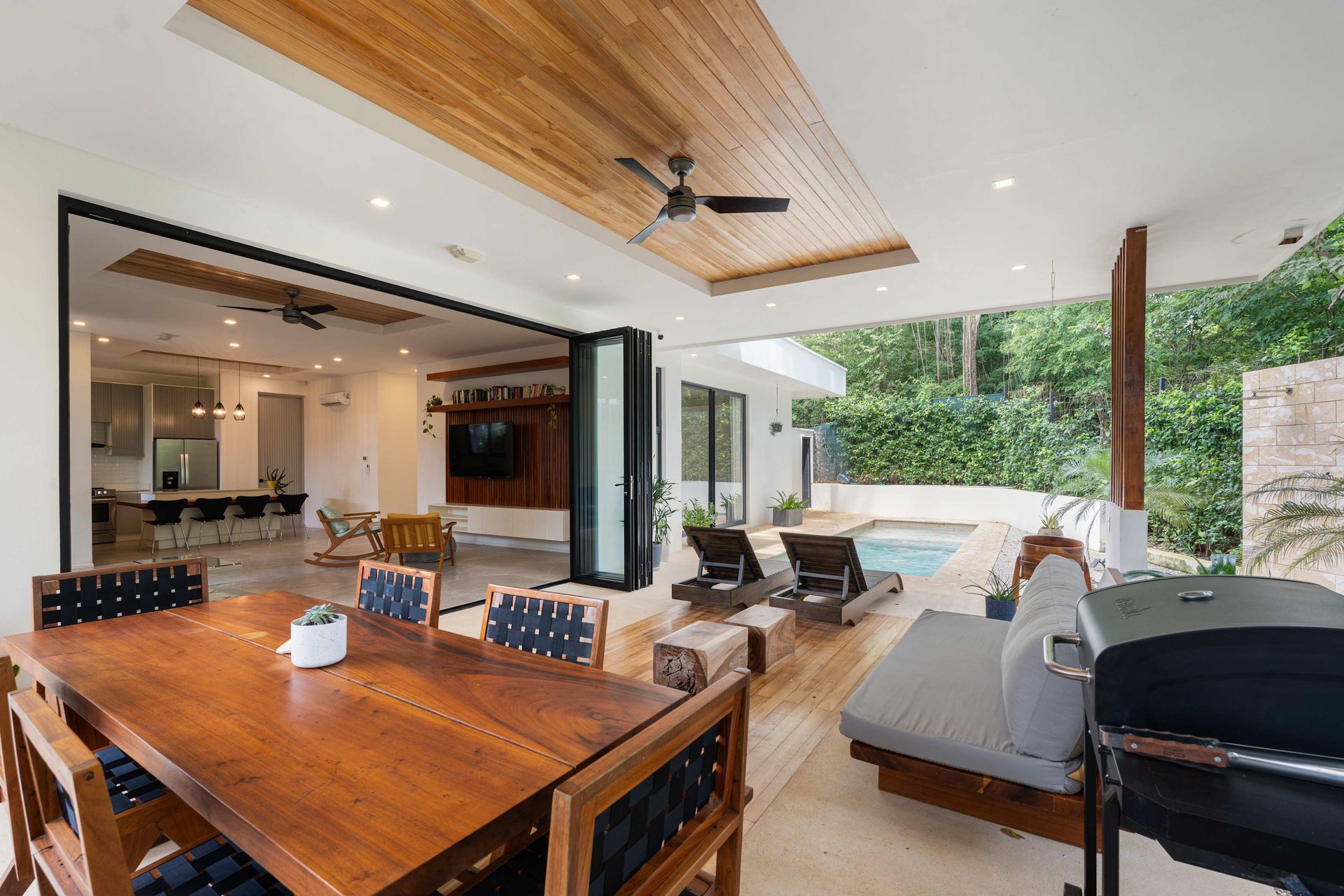 Welcome to Casa Kalyla | This well-designed home is just a 2-minute drive from the surf break at Playa Grande and is the house you have been looking for!